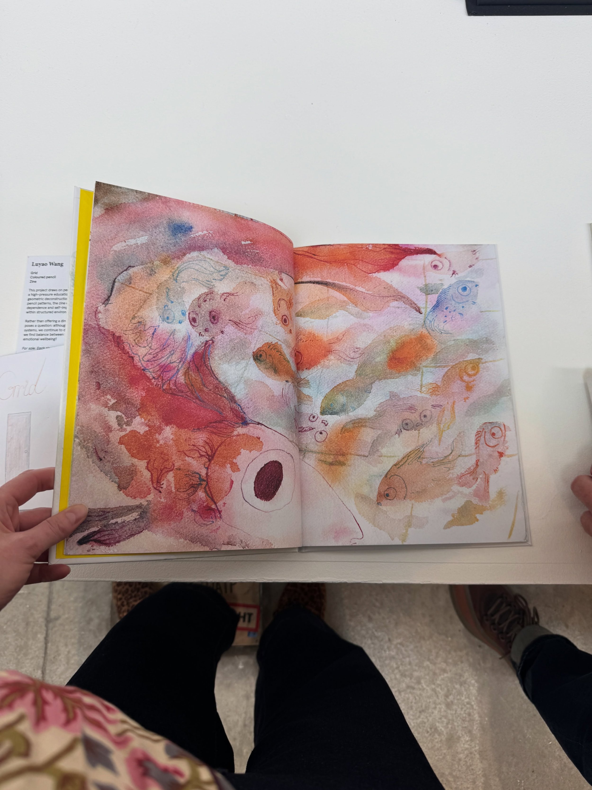 Glasgow school of art degree show! Luyao Wang was a clear favourite of mine!
