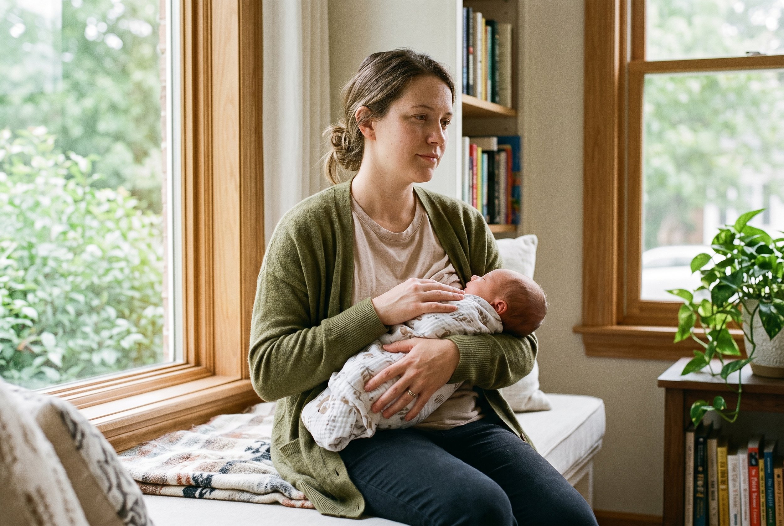 Why Do Intrusive Thoughts Feel So Real Postpartum?