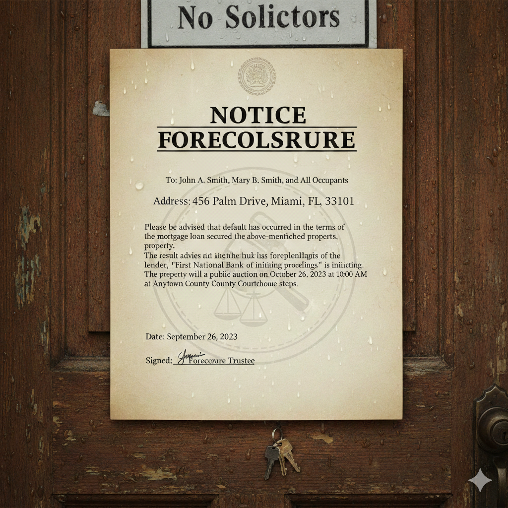 Mortgage Foreclosure in Florida: Understanding the Process and Your Options