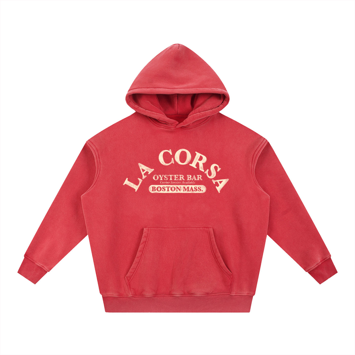 Red Oyster Hoodie 003