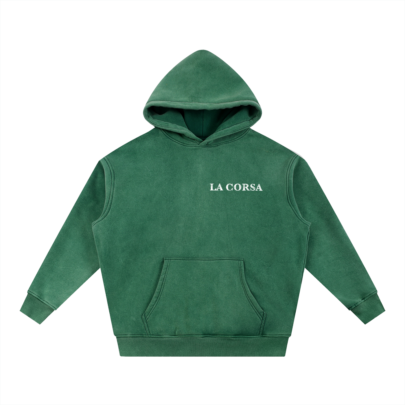 Washed Green Harbor Hoodie 003