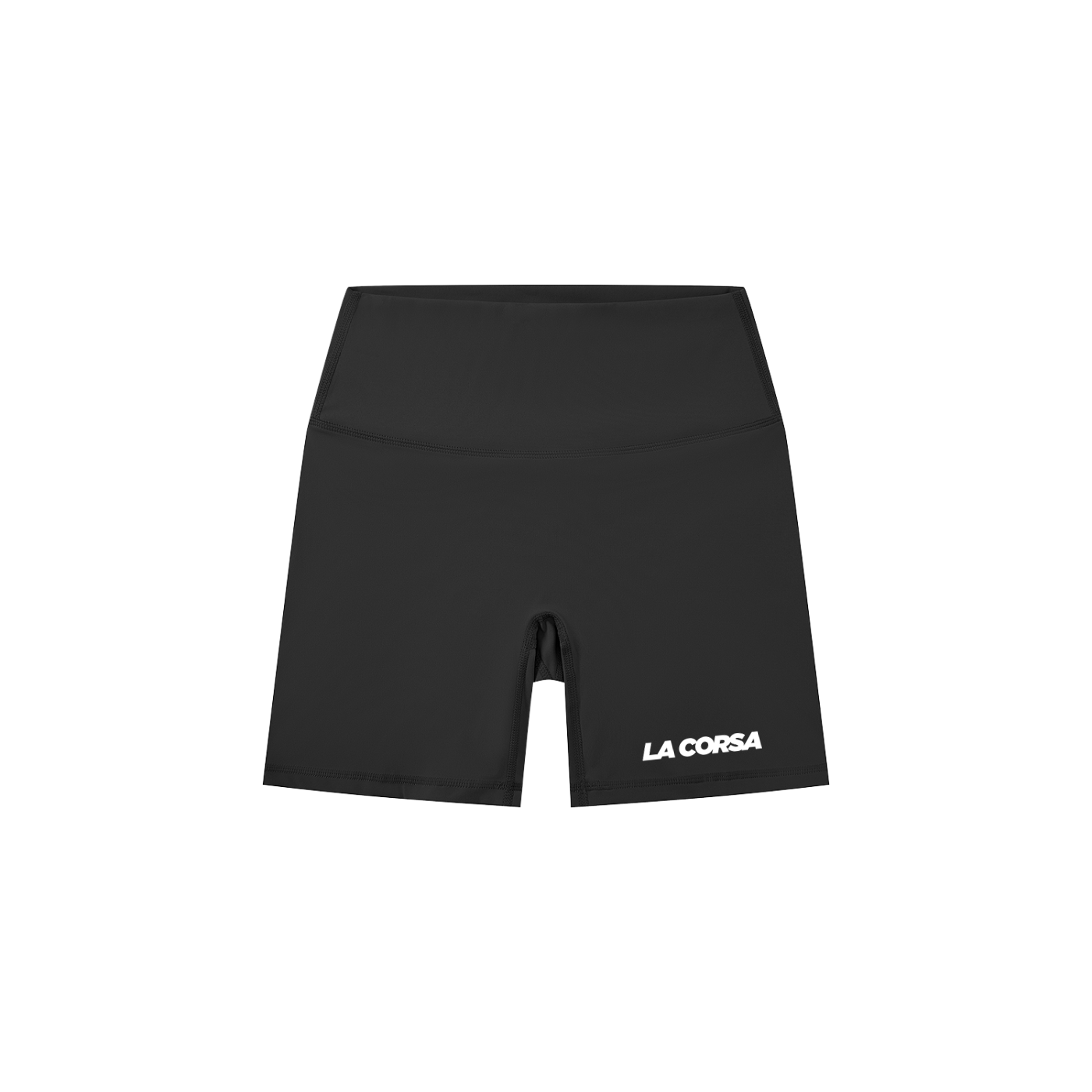 Women's High-Waisted Biker Shorts Black