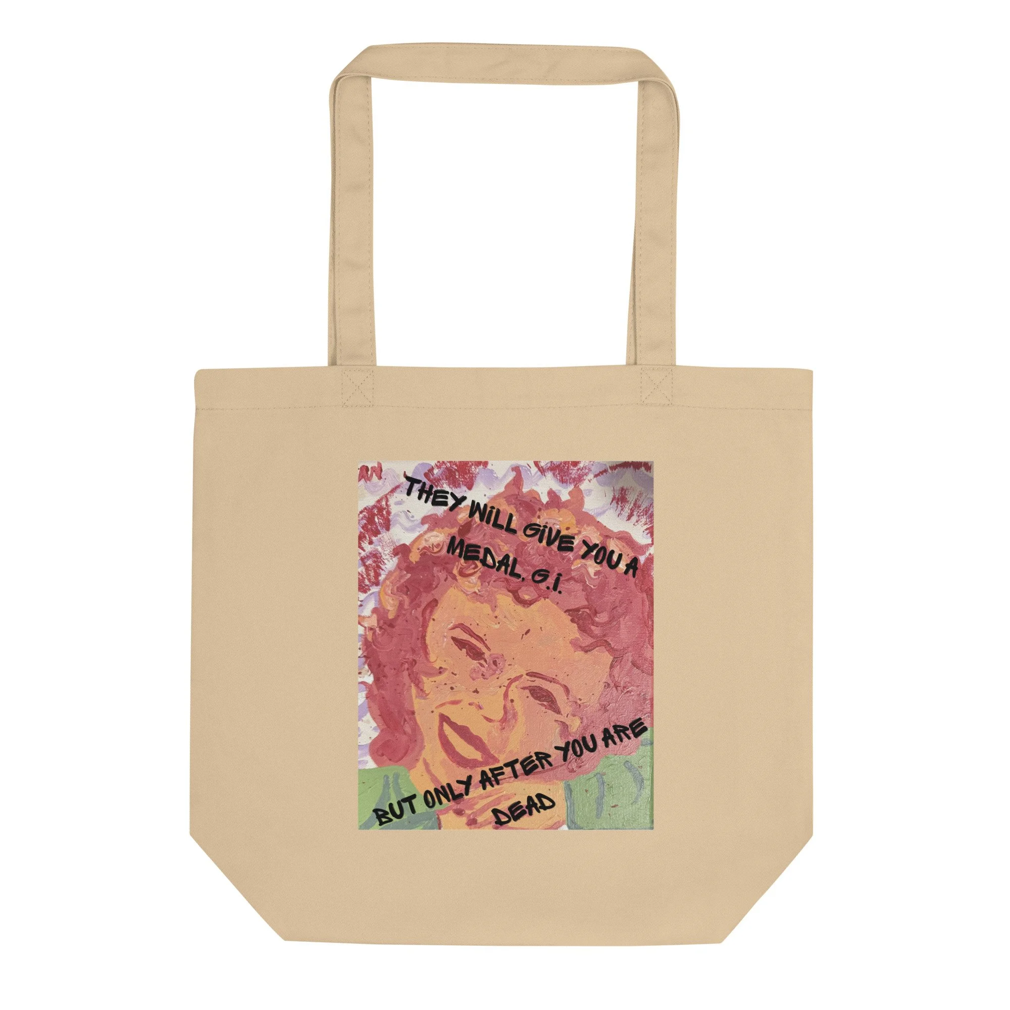 Hanoi Hannah Anti-War Graffiti Eco Tote Bag