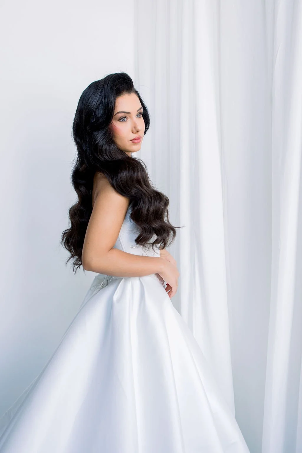 Luxury bridal hair by Laura Sung Iang in Syracuse, NY