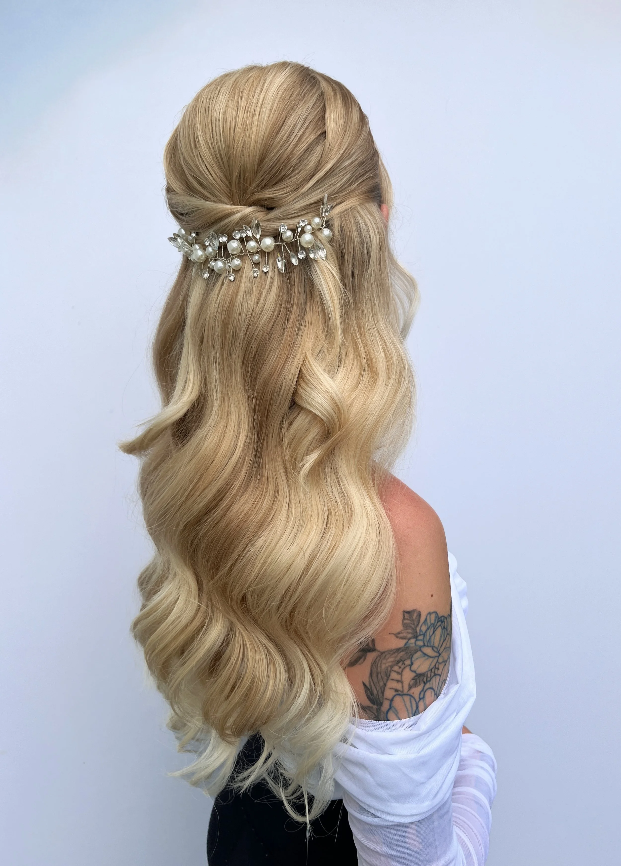 Luxury bridal hair by Laura Sung Iang in Syracuse, NY