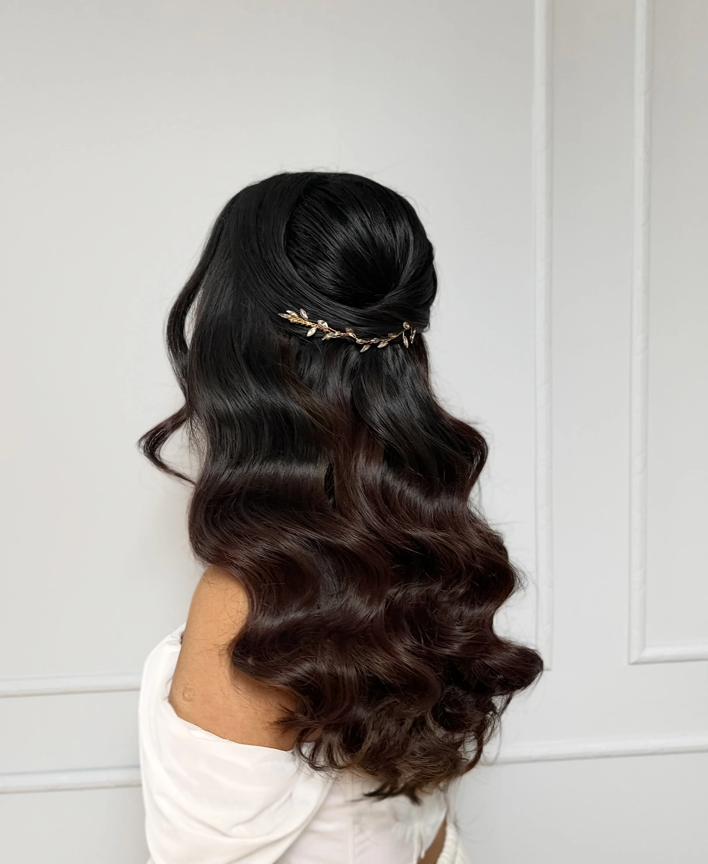 Luxury bridal hair by Laura Sung Iang in Syracuse, NY
