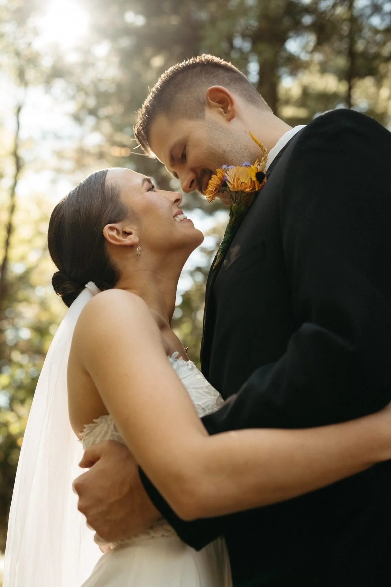 Luxury bridal hair by Laura Sung Iang in Syracuse, NY