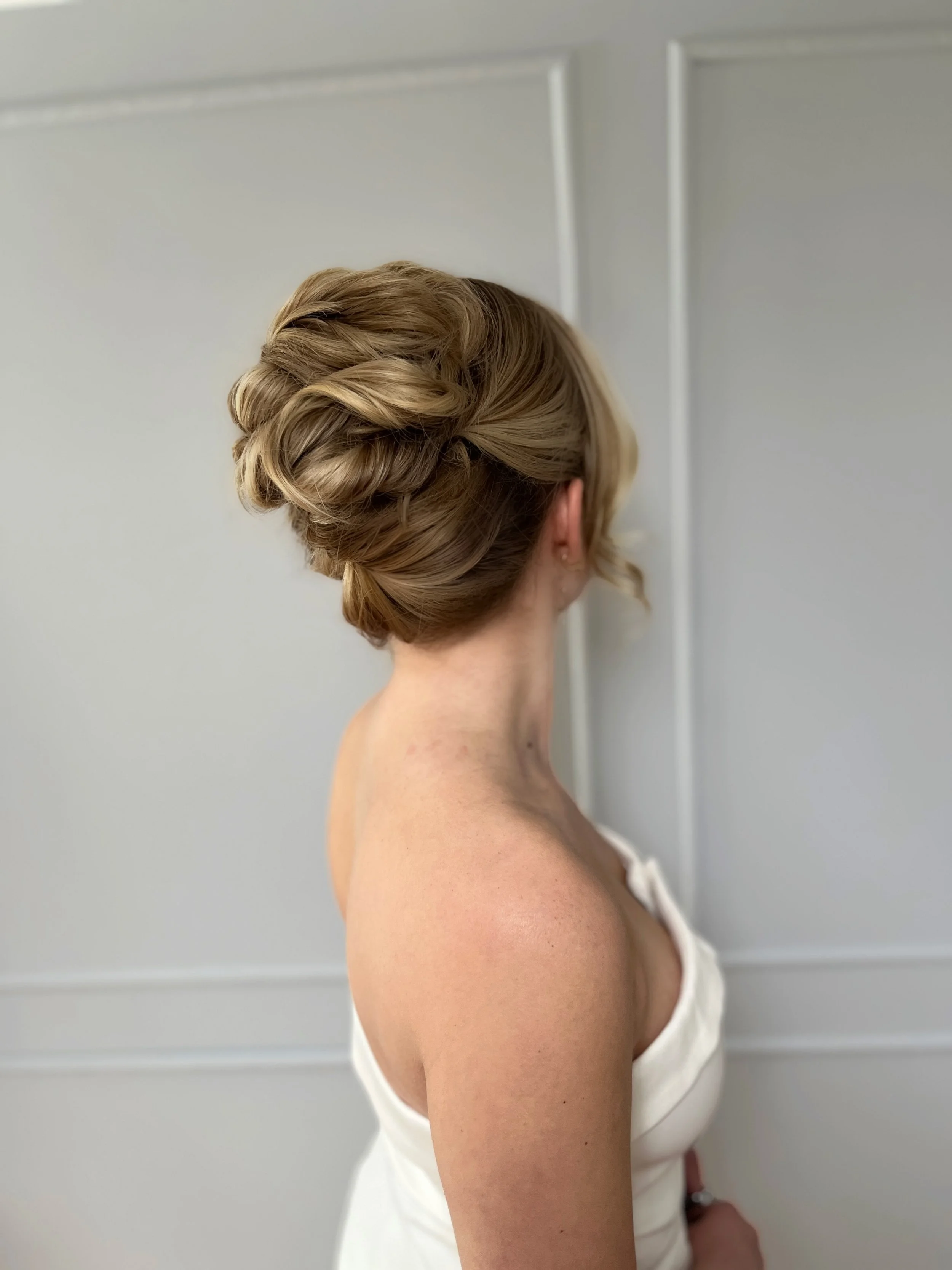 Luxury bridal hair by Laura Sung Iang in Syracuse, NY