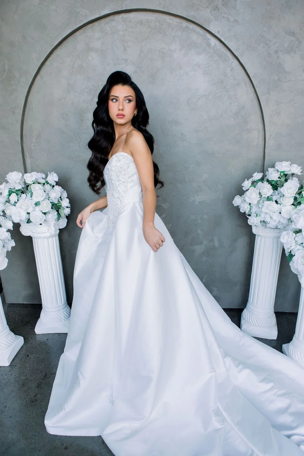 Luxury bridal hair by Laura Sung Iang in Syracuse, NY