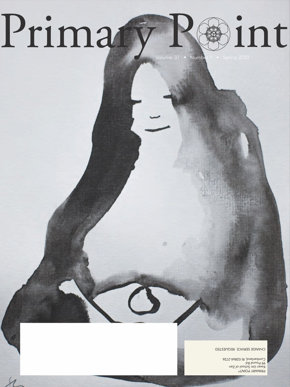 From the archives: A Primary Point Magazine cover from Spring 2020 &mdash; cover artist Sven Mahr + with table of contents + excerpt from Barbara Pardo, JDPSN from @borisazencenter inka ceremony 🗃️Primary Point is the tri-annual teaching journal of 