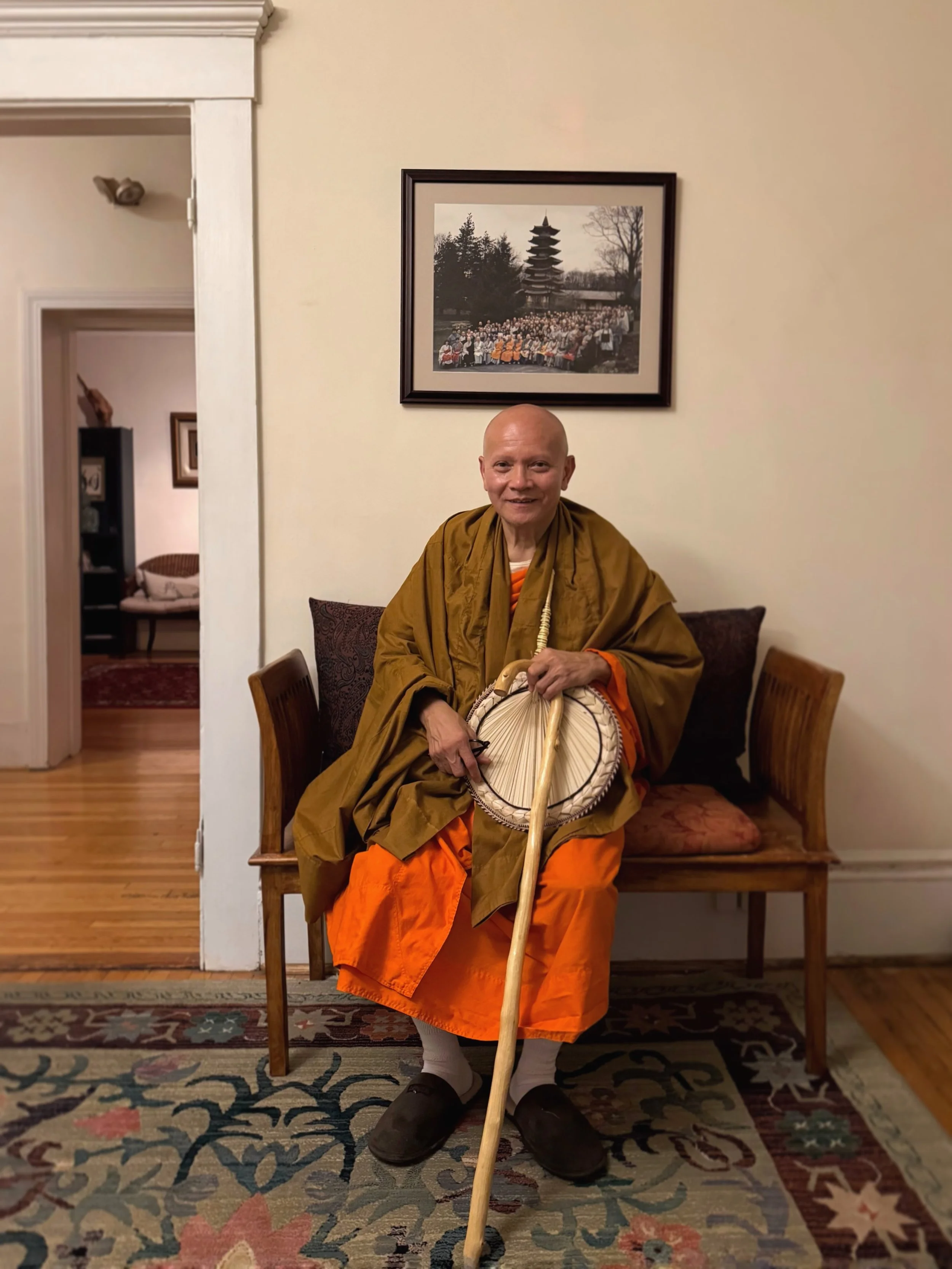 We were honored by a visit from Ven. Pandita, former CZC resident, and assistant to the late Maha Ghosananda (1913-2007) &mdash; the revered Theravada monk and Patriarch of Cambodian Buddhism during and after the Khmer Rouge regime, who became global