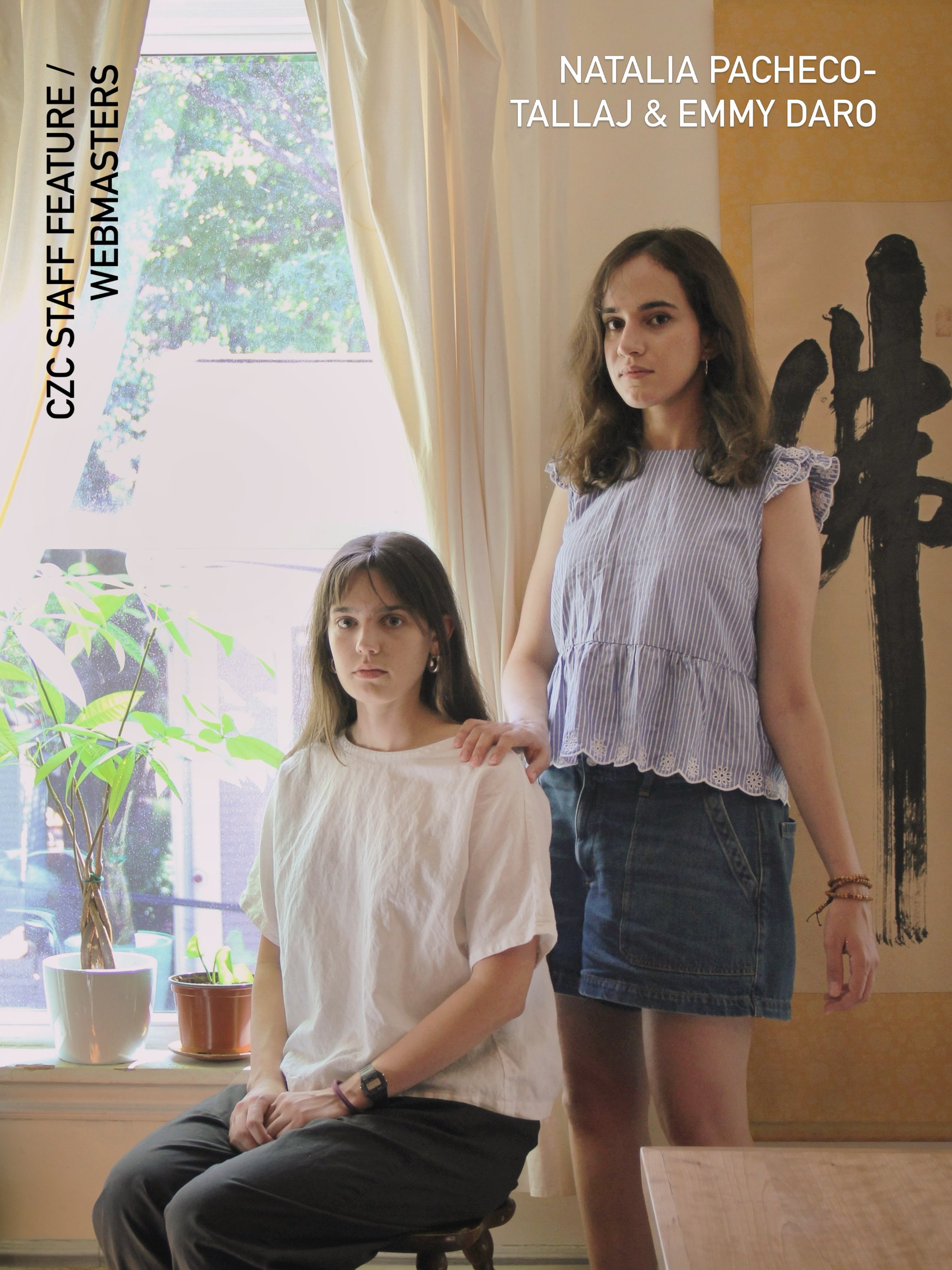 We have our beautiful new website thanks to power duo Emmy Daro and Nati Pacheco-Tallaj 👩🏻&zwj;💻⚡️👩🏻&zwj;💻 Emmy has been a resident at CZC since Fall 2024. She found CZC in 2022 through the Young Zen program while attending Tufts University. He