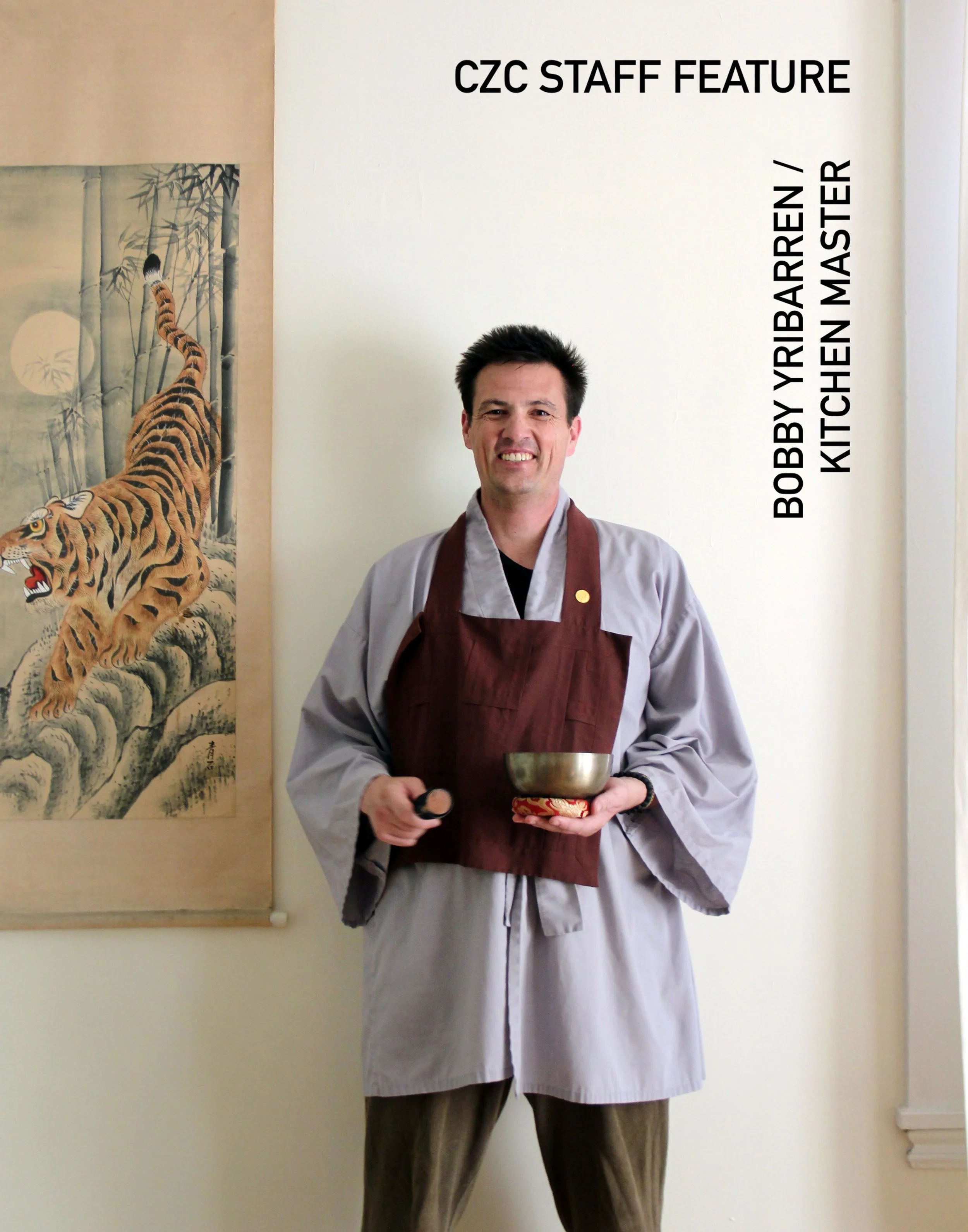 Our staff make the Cambridge Zen Center possible, and the kitchen is a central part of communal life in the main house🧁Bobby Y has served as our Kitchenmaster (as well as Housemaster and Workmaster) for two years &mdash; it&rsquo;s no small job for 