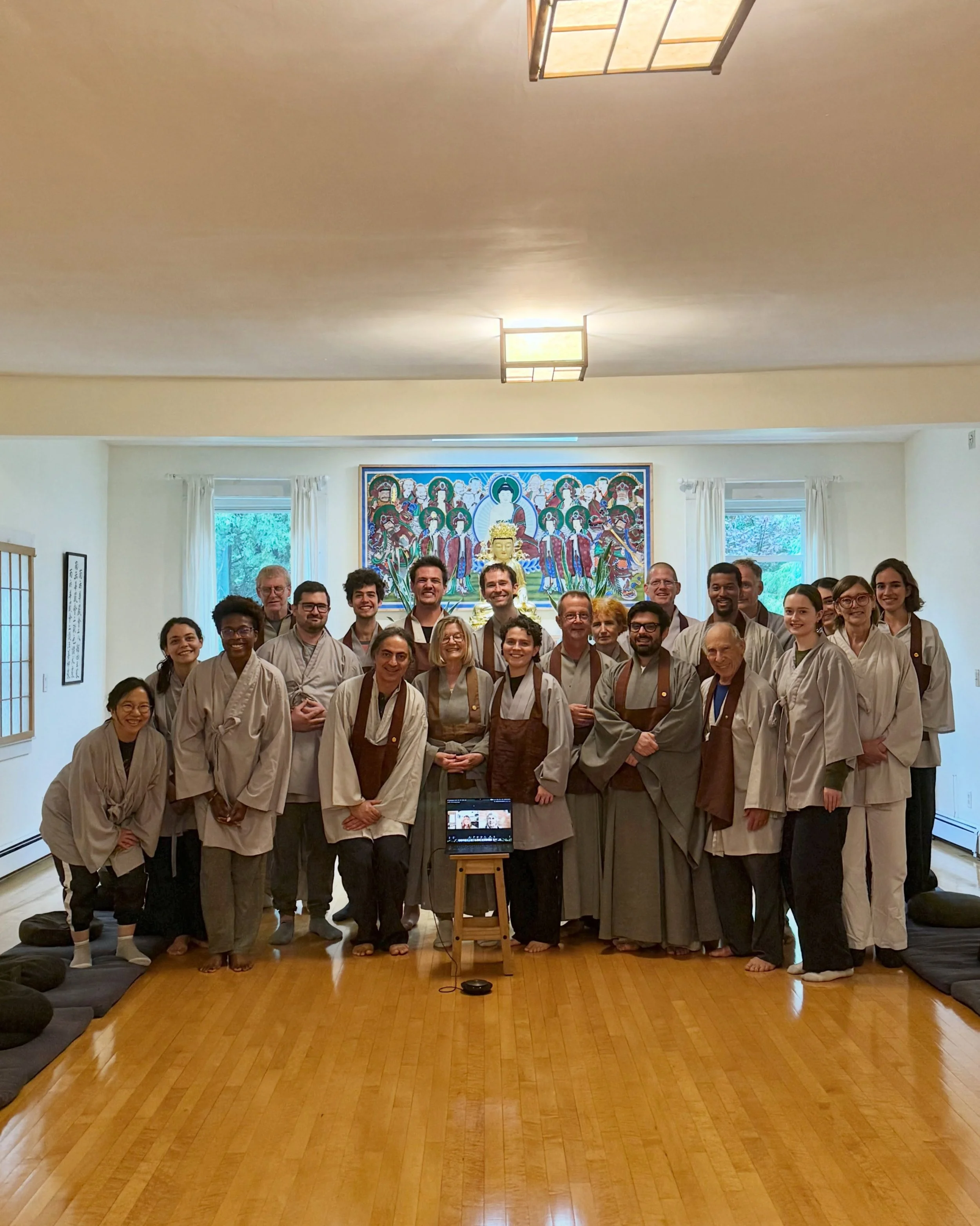 Retreat with our guiding teacher Dyan Eagles, JDPSN is always a treat! Thank you Dyan for your teaching, lovingkindness, and always making kong-an practice fun 🌻 YMJJ September 2026 &mdash; registration for our October YMJJ with Colin Beavan, JDPSN 