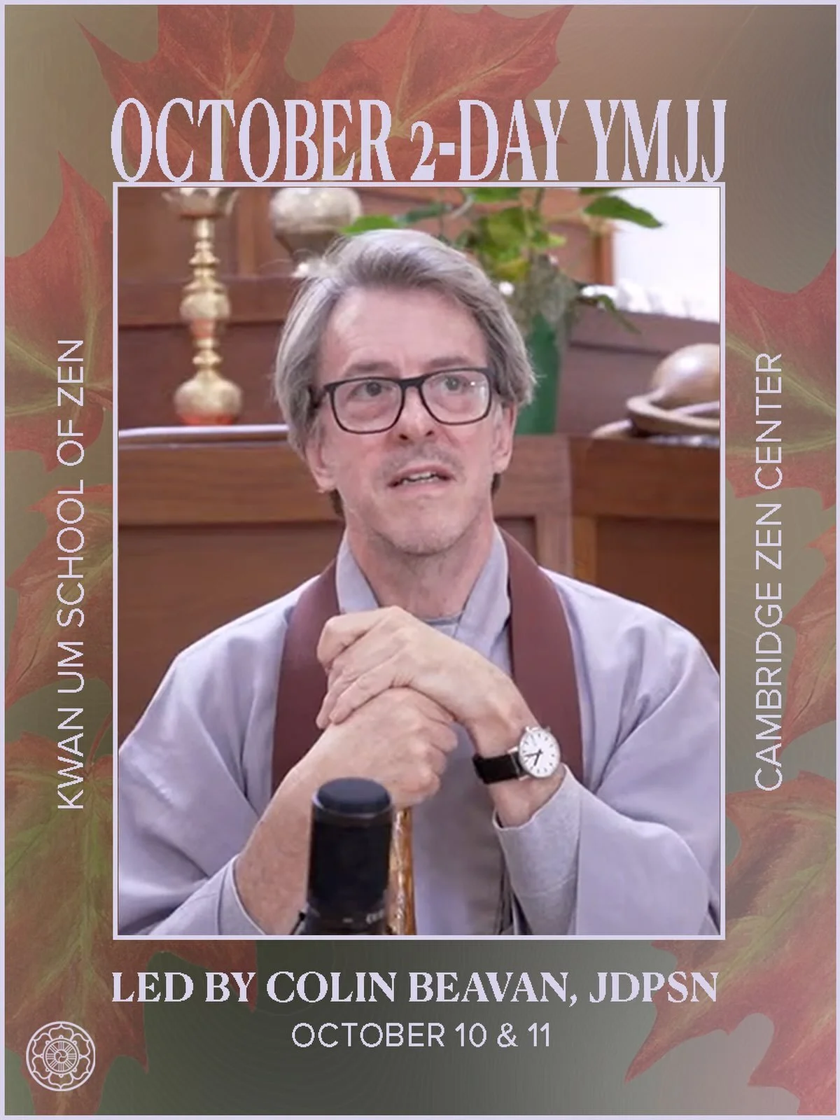 We&rsquo;re looking forward to Colin Beavan, JDPSN &mdash; our teacher-in-resident&rsquo;s return this fall! 🍵 Join us for our monthly 2-day YMJJ retreat on the weekend of October 10 &amp; 11 &mdash; registration is open online until next Thursday. 