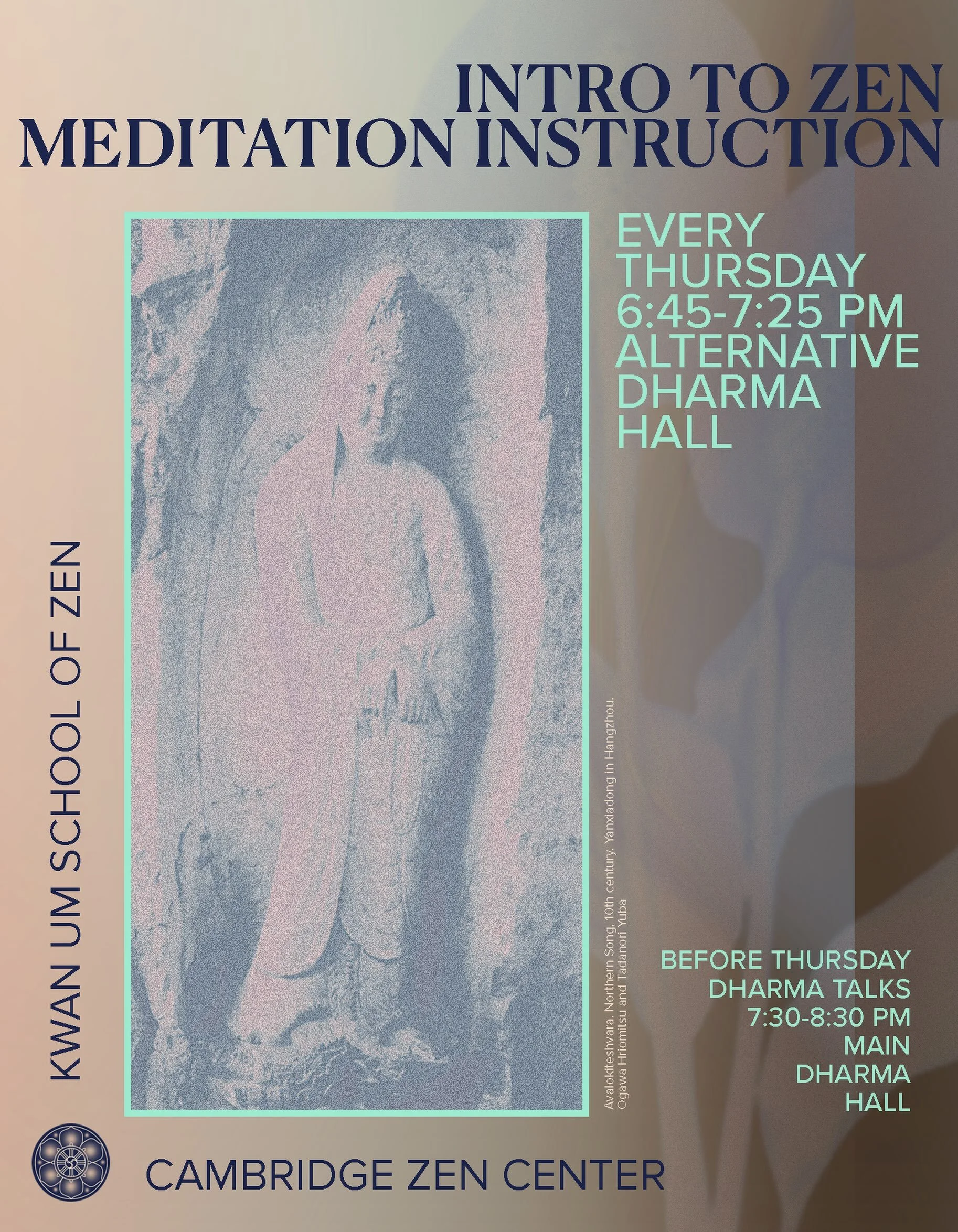 New to zen, mindfulness, meditation practice? Come by on Thursdays for our intro sessions from 6:45-7:25PM in our alternative dharma hall. Feel free to stay for our Dharma Talk after with refreshments following 🥧

#zencenter #zen #mindfulness #intro