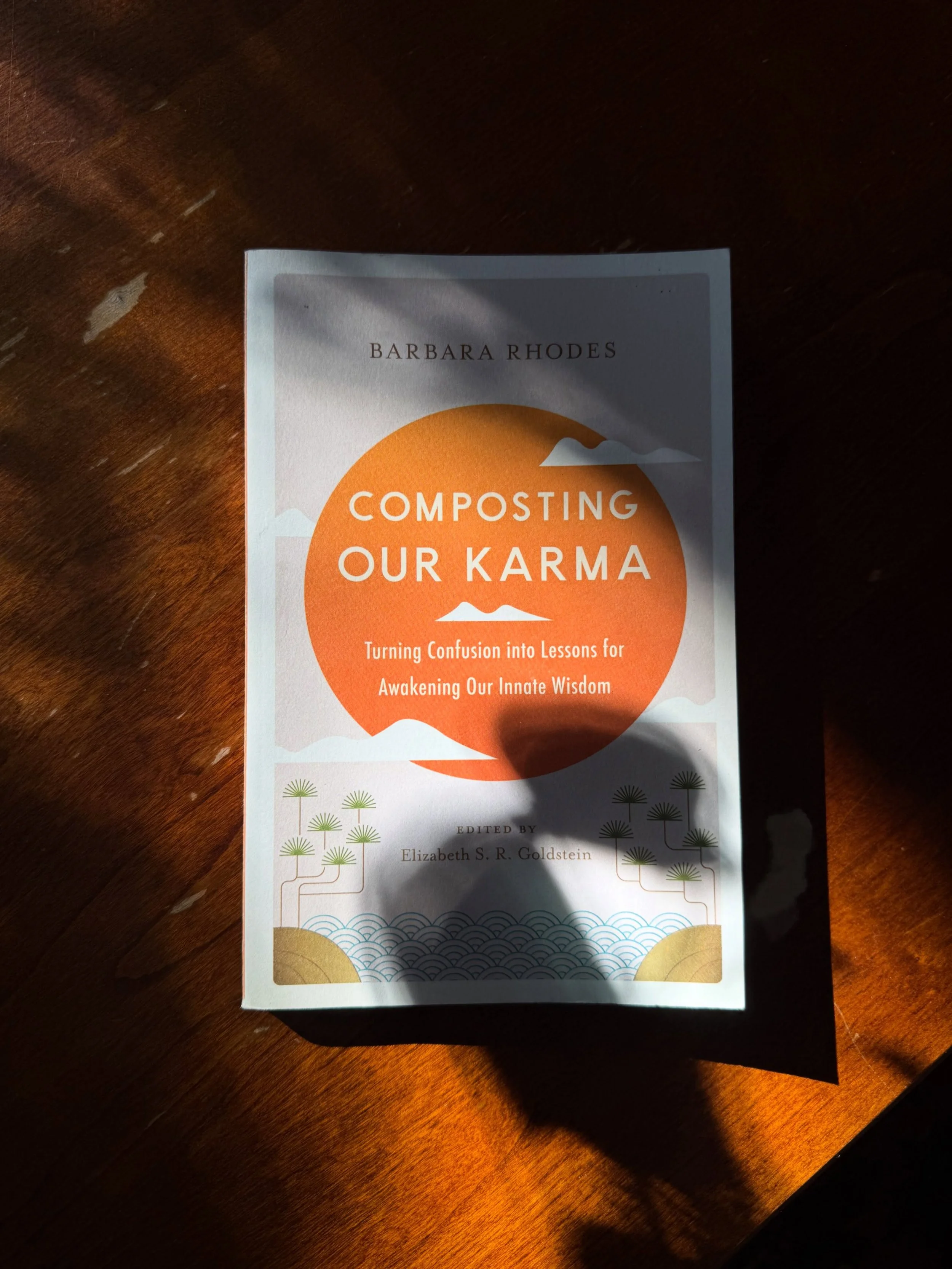 @kwanumzen reads 📚 Composting Our Karma: Turning Confusion into Lessons for Awakening Our Innate Wisdom by Zen Master Bobby Rhodes (2024) &mdash; on her experiences of the teachings learned from Zen Master Seung Sahn.

In this book, our head Zen Mas