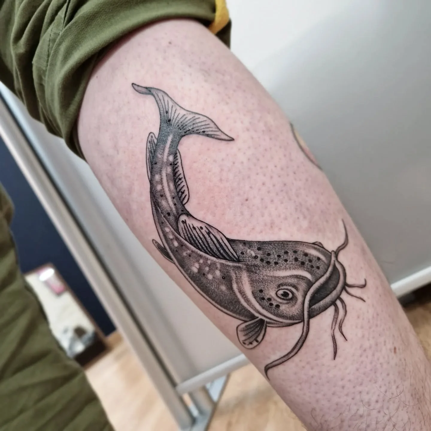 Cat fish , thanks Case 🙏🙏

Done @mokotattoosmalta 

#tattoos #tattoo #maltatattoo #sliematattoo #malta