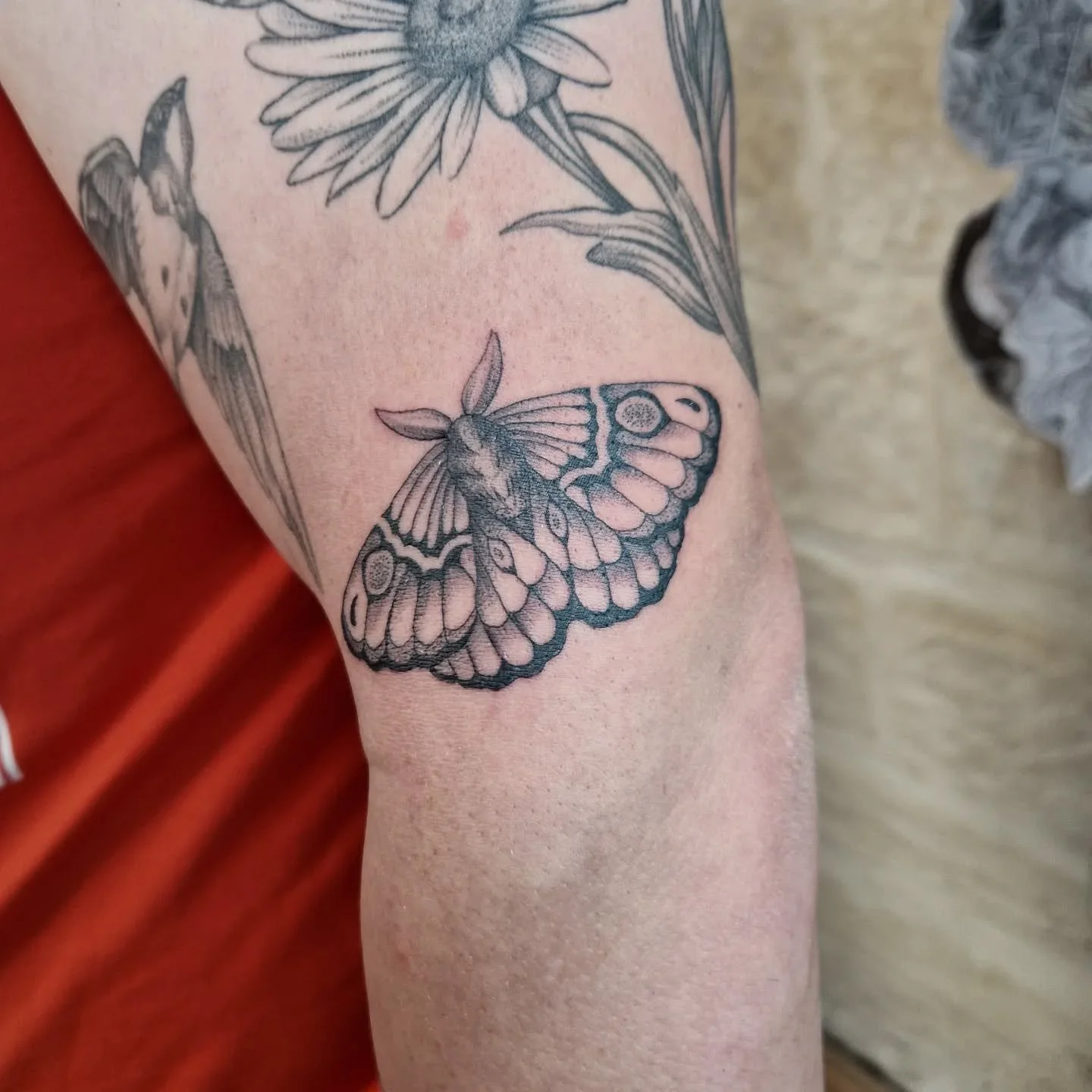 Moth for @markabela1995 
Grazzi ✌️ 

#tattoo #maltatattoo #tattoomalta #malta