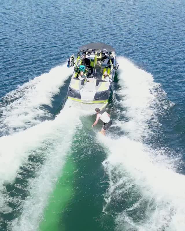 The @nautiqueboats G23. Need we say more.

The undisputed best wake on the water and it's sitting right here at our dock.

Up to 8 guests. Okanagan Lake as your playground.

Rent the G23 through Eldorado Yacht Club.

Comment WAKE for a link in your D