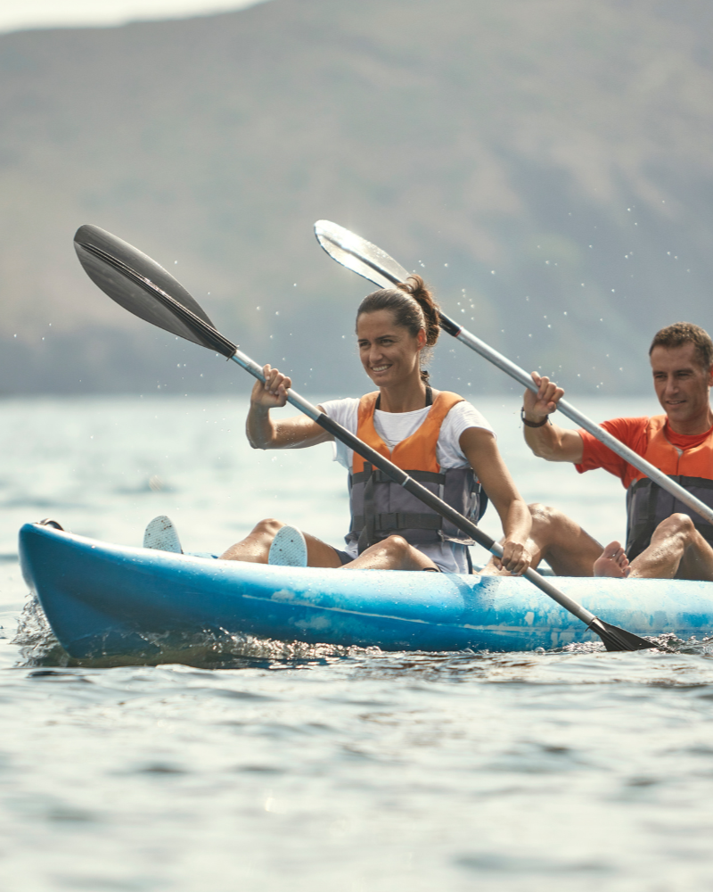 Tandem Kayaking in Kelowna, BC