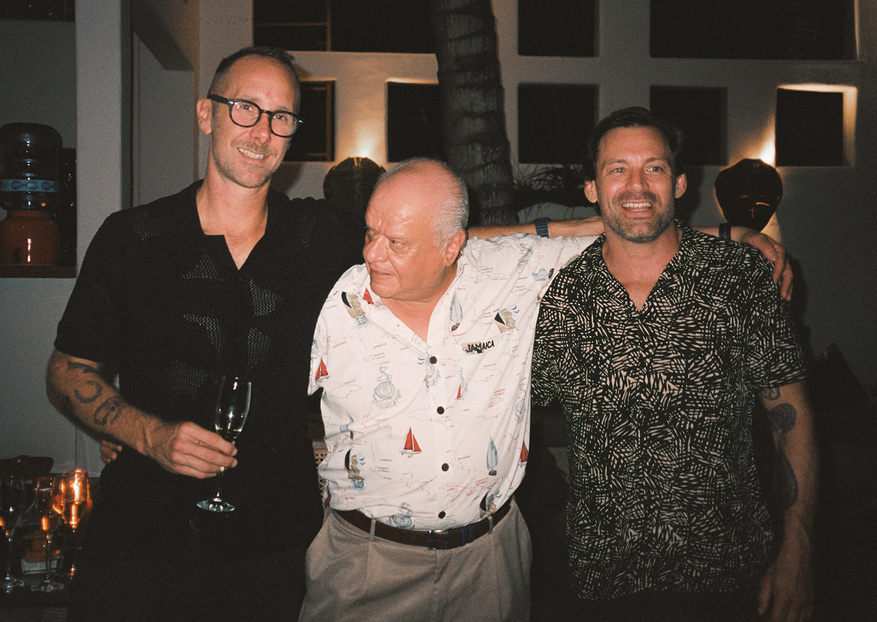 Original founders of Tequila VALE, from left to right Justin Micklish (creative director and CEO), Dr. Jaime Villalobos (master tequilero) and Nathaniel Rodriguez.