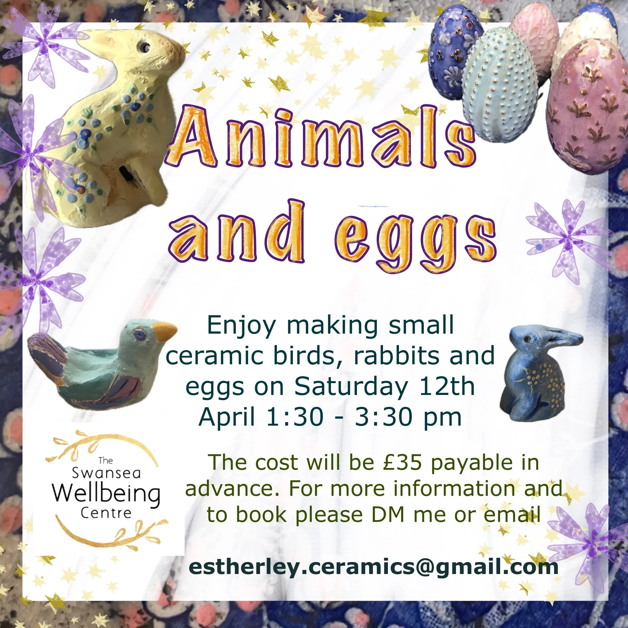 3D Animals and eggs workshop 