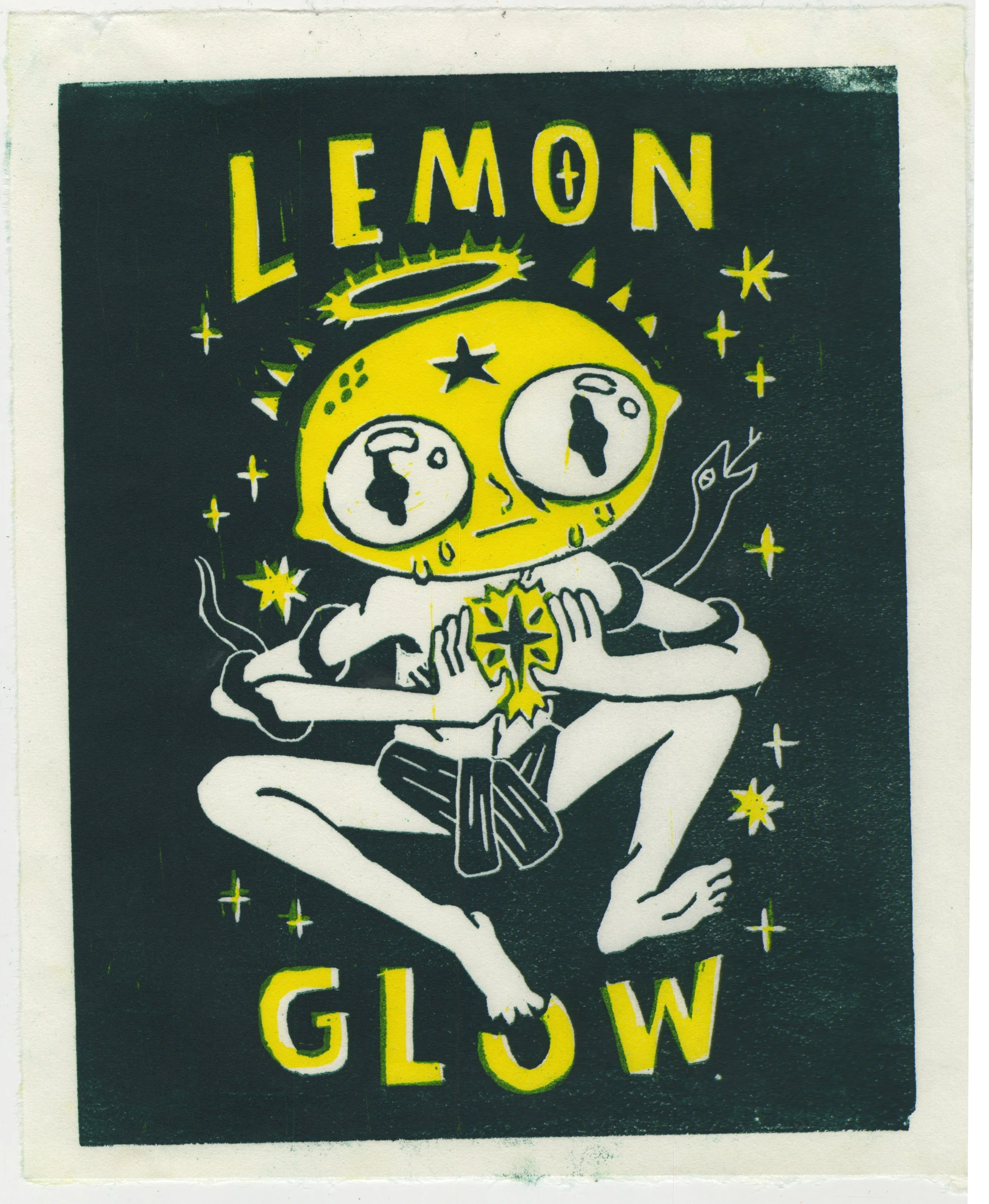 "Lemon Glow" Edition of 5, 2025 Relief