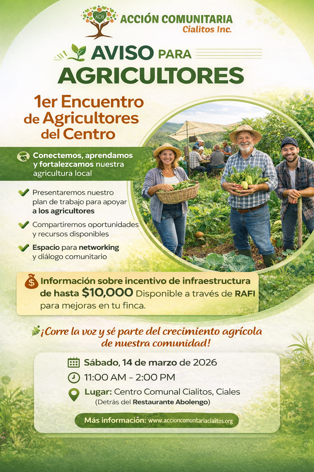 1er Encuentro Agricultores del Centro