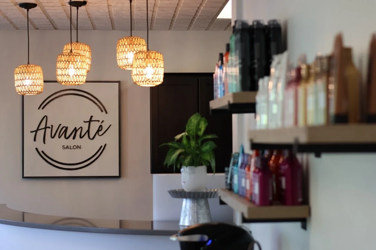 Inside of Avante salon
