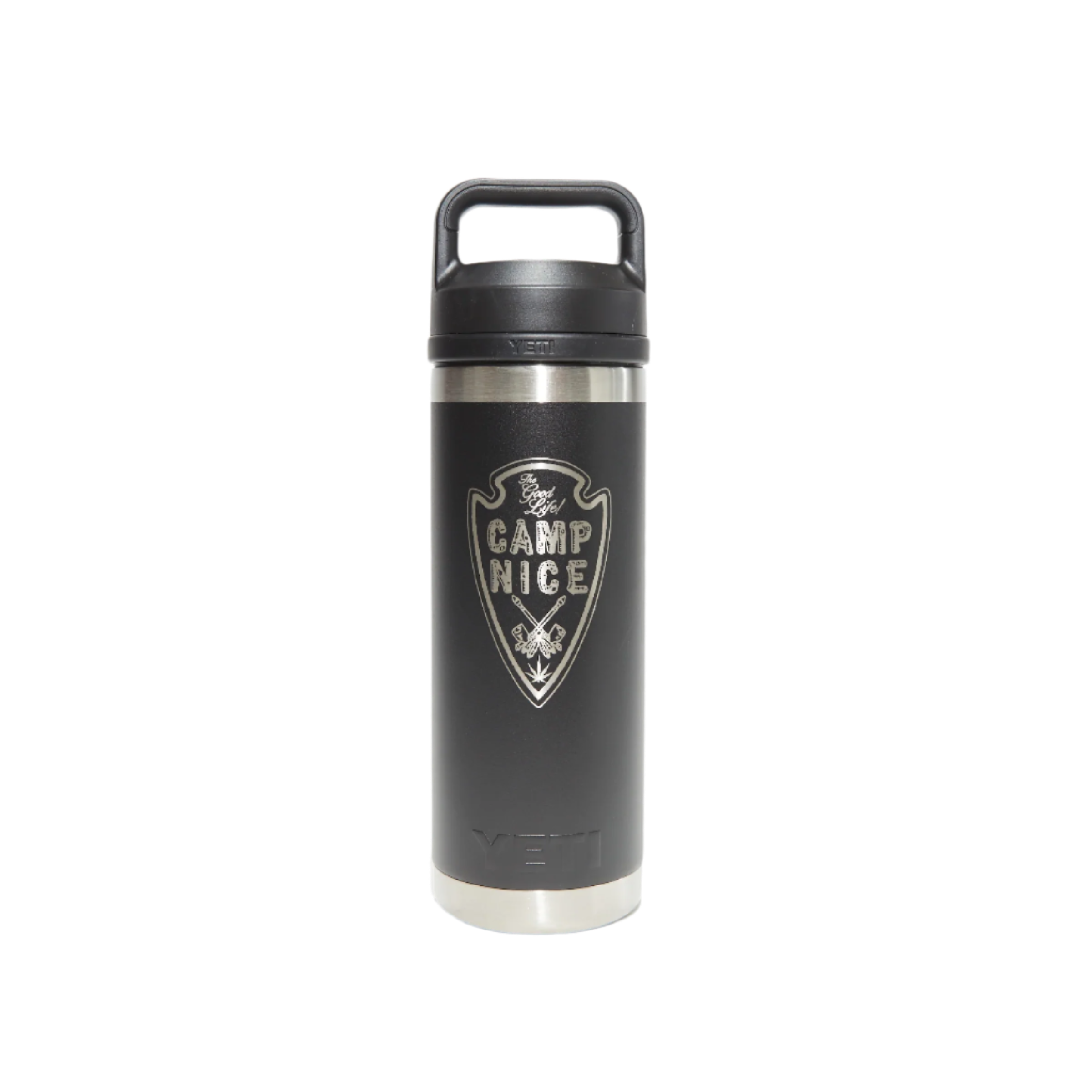Camp Nice x YETI Water Bottle - Black