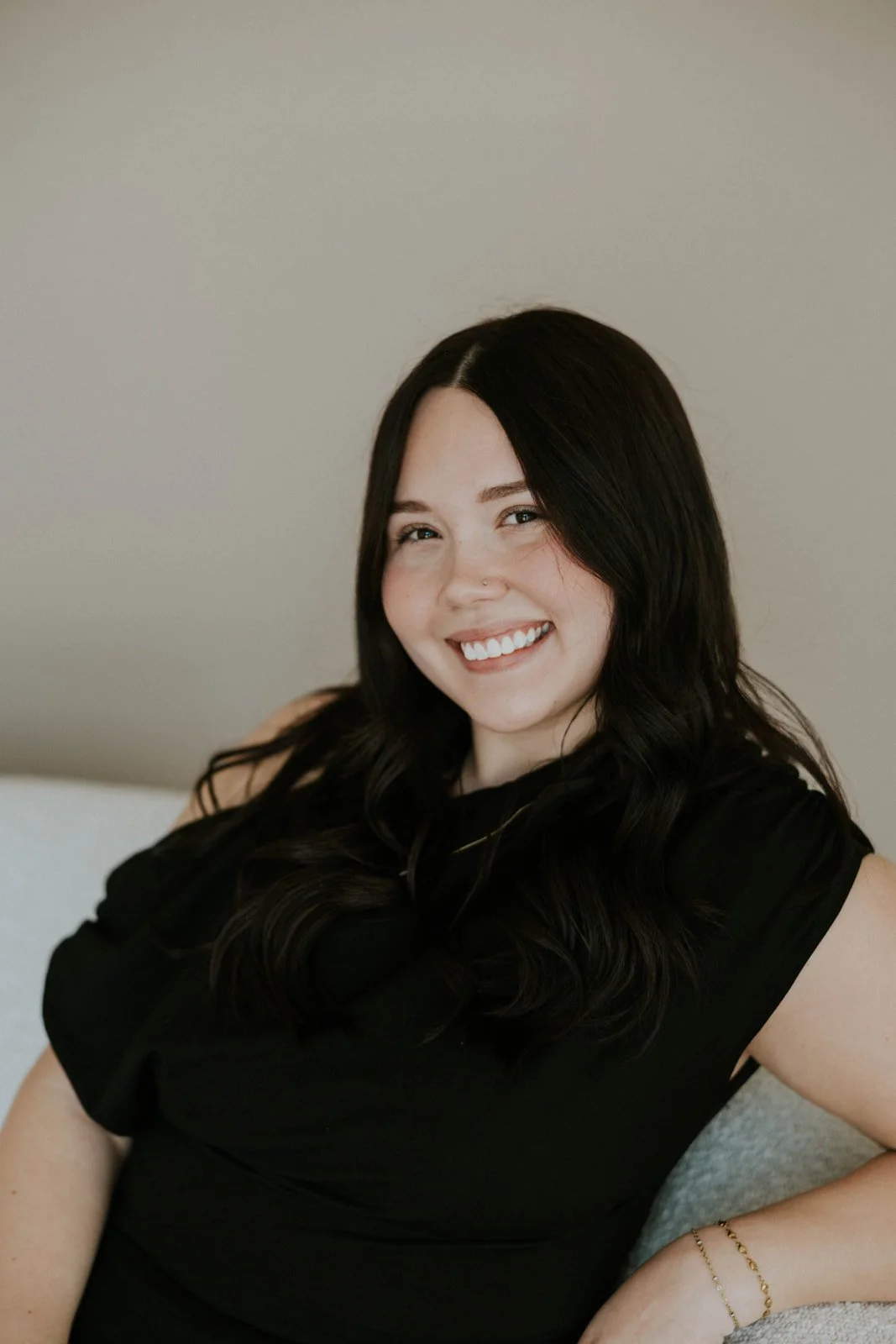 portrait of mackenzie burgin hair stylist