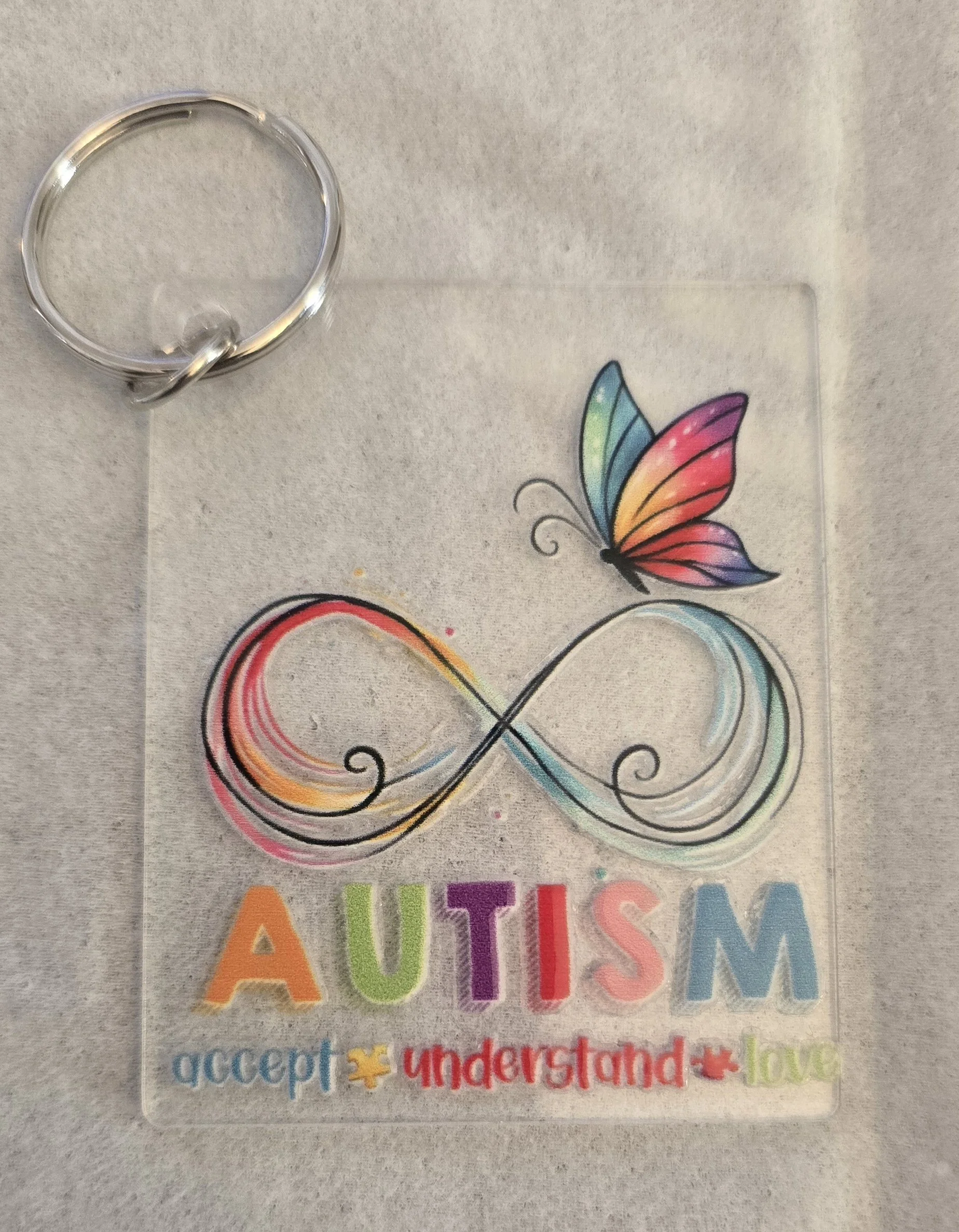 Autism Awareness Keychain