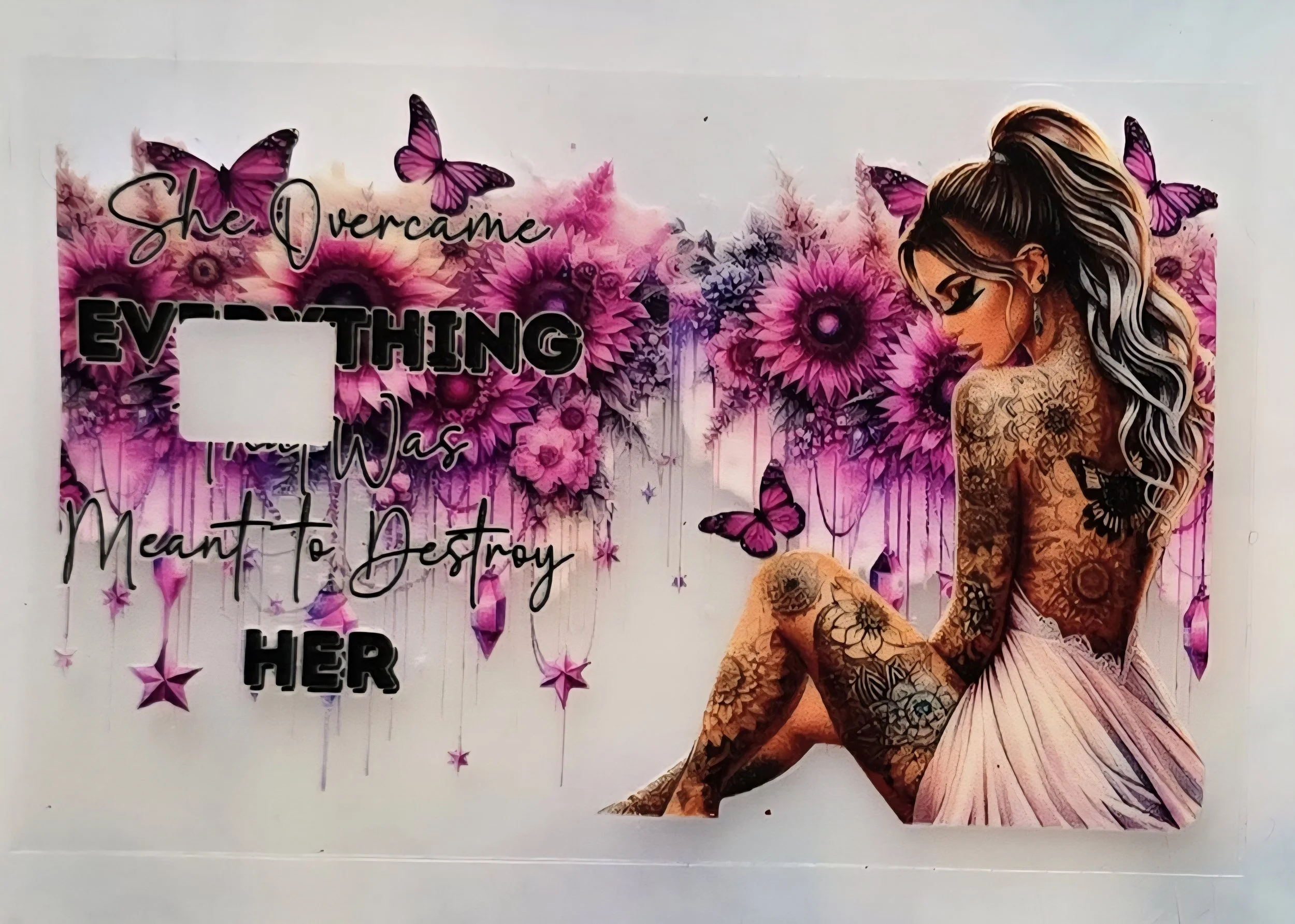 Empowerment Floral Card Skin