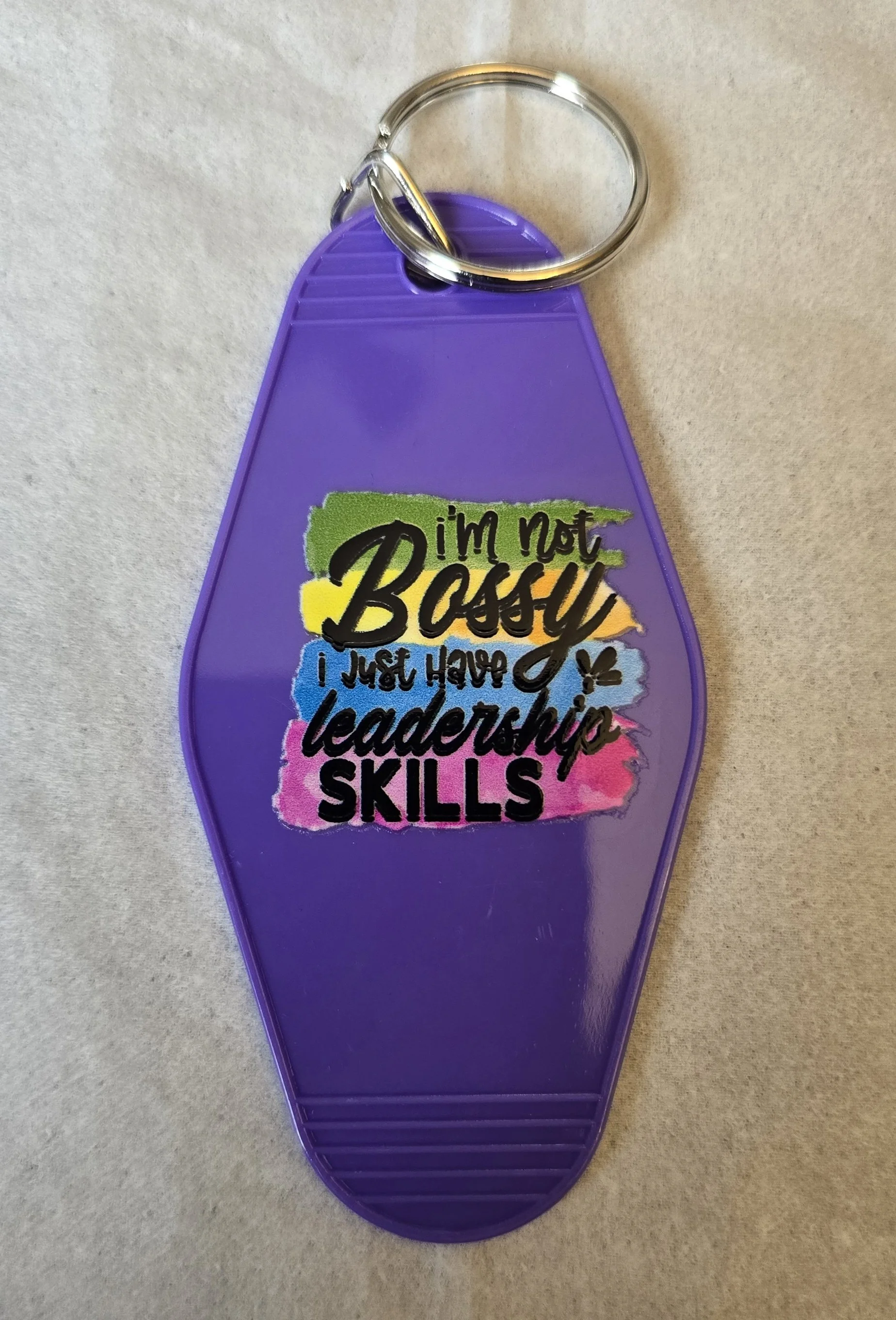Bold Leadership Skills Keychain