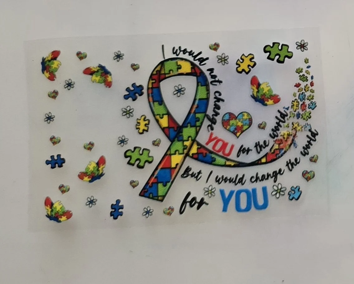 Autism Awareness Card Skin