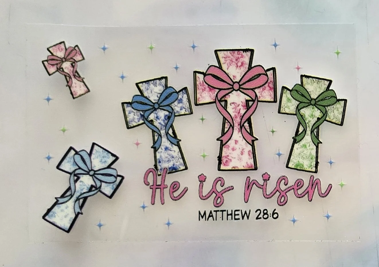 'He Is Risen' Faith-Inspired Card Skin