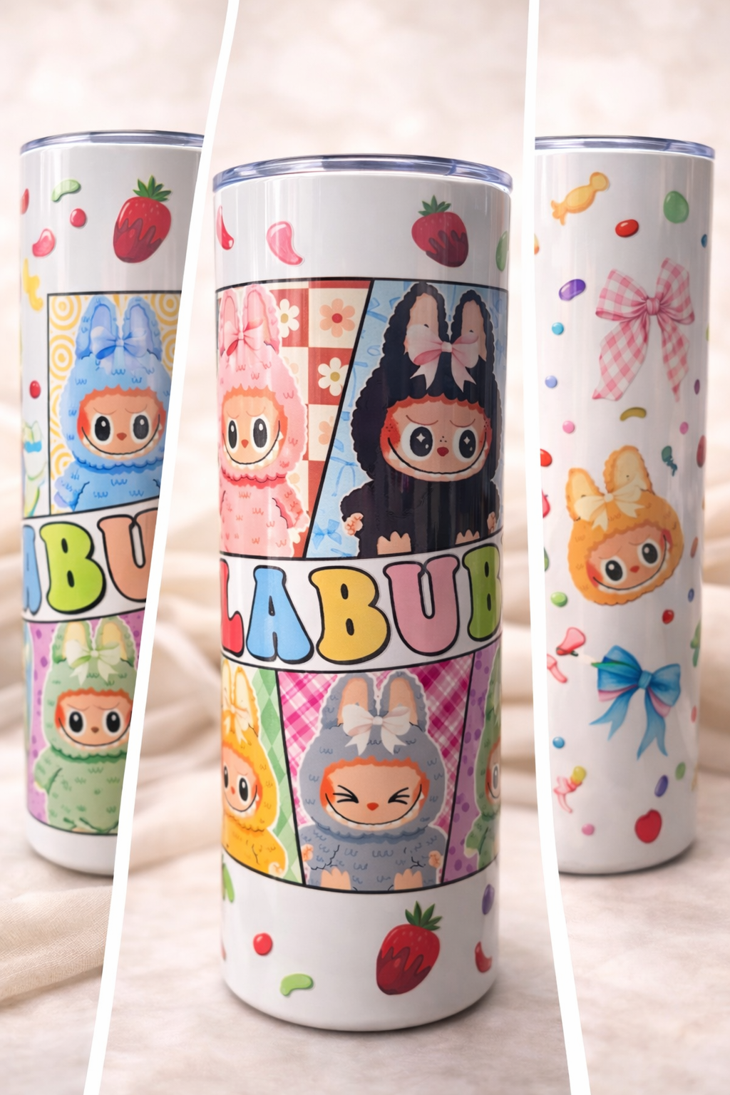 Labubu Character Tumbler – 20oz Stainless Steel