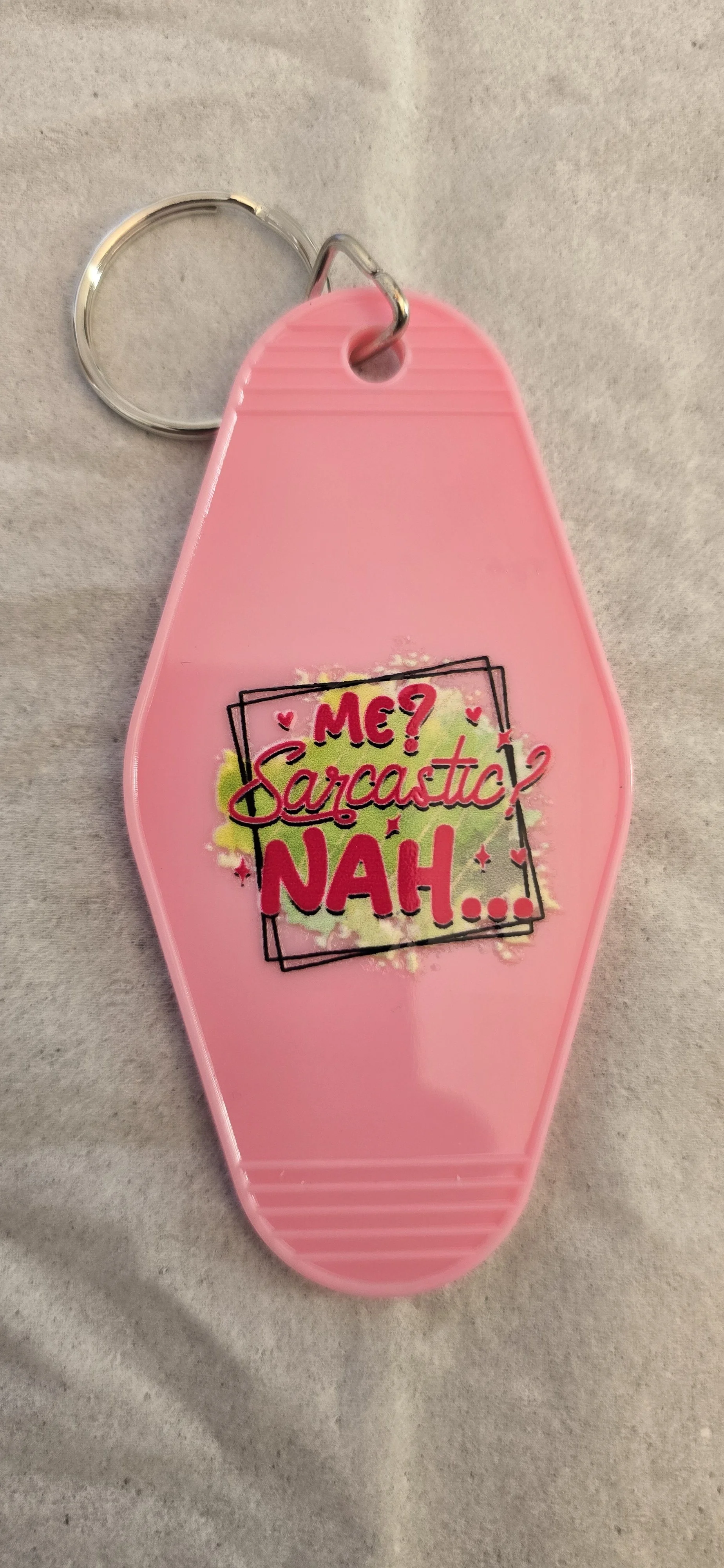 Sarcastic Humor Keychain