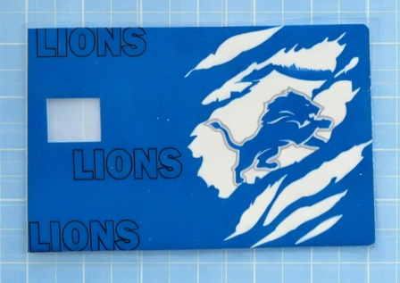 Lions-Themed Card Skin