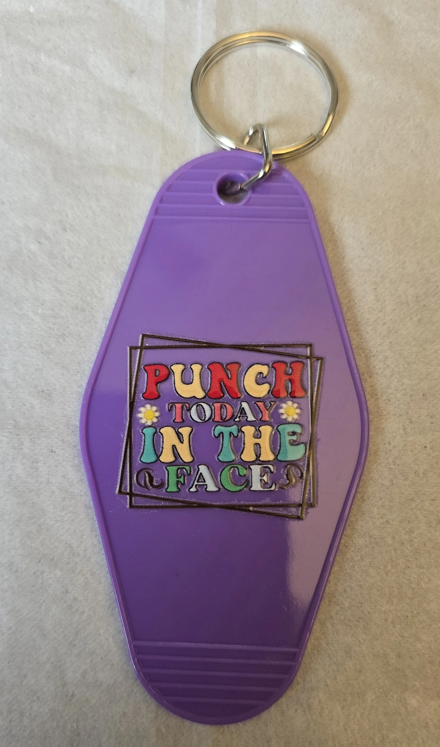 Motivational Warrior Keychain