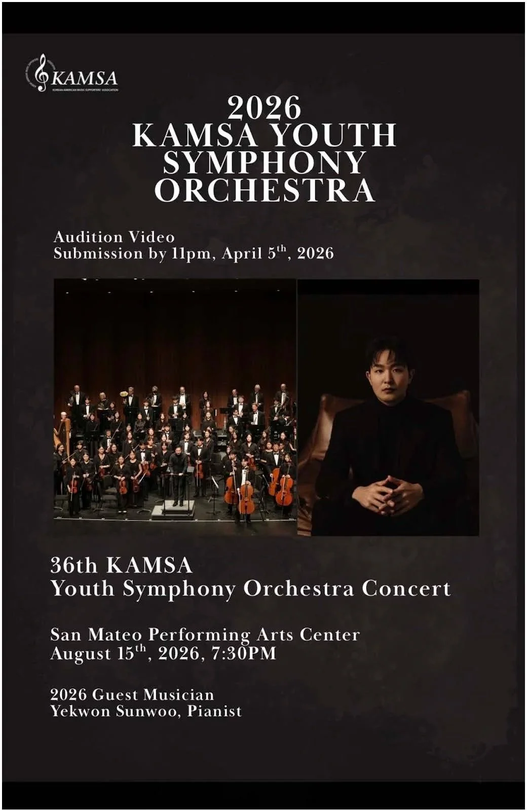 36th KAMSA Youth Symphony Orchestra Concert