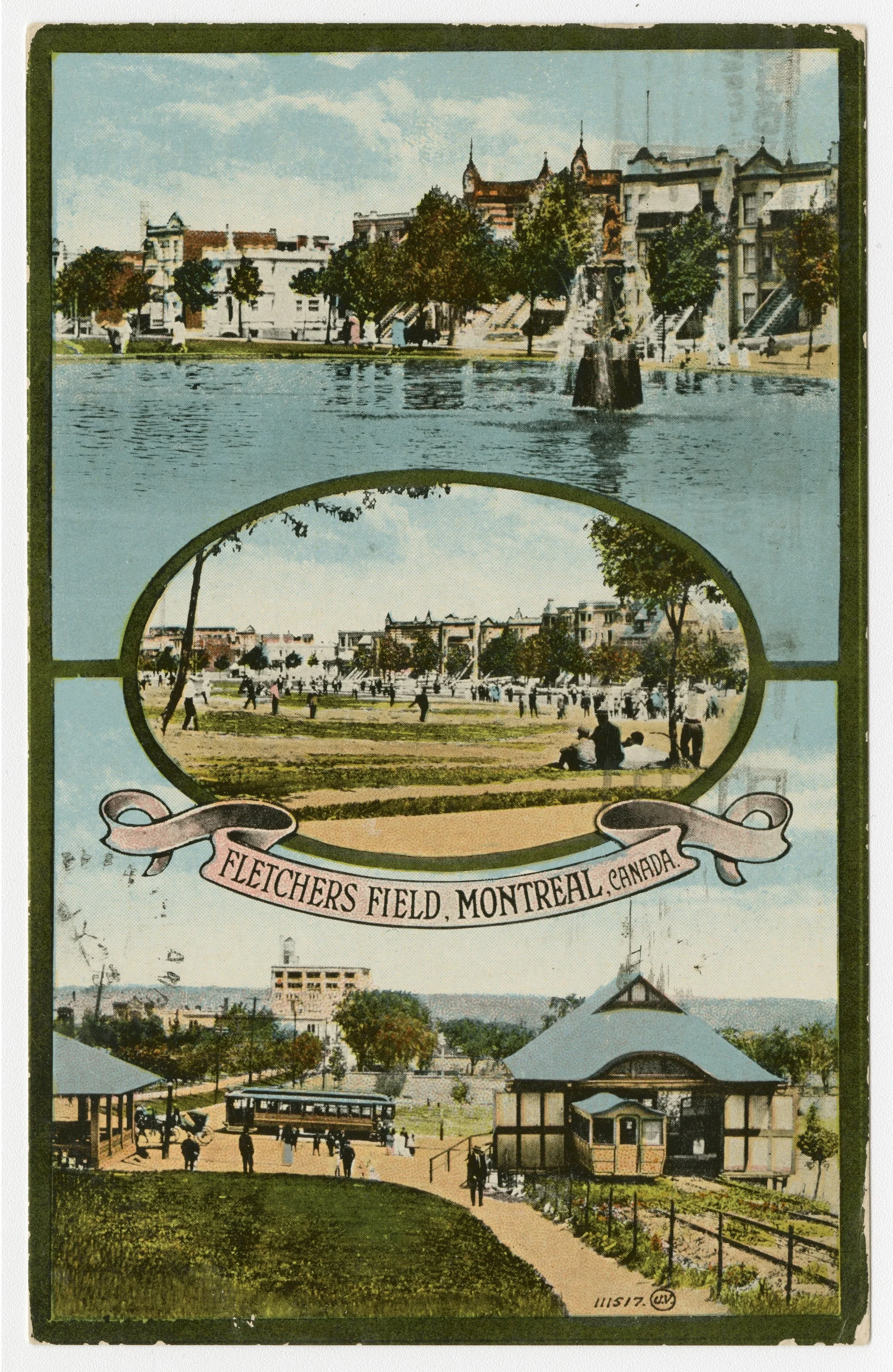 Fletcher’s Field Carte postale, ca. 1915. Tiré des collections de Bibliothèque et Archives nationales du Québec