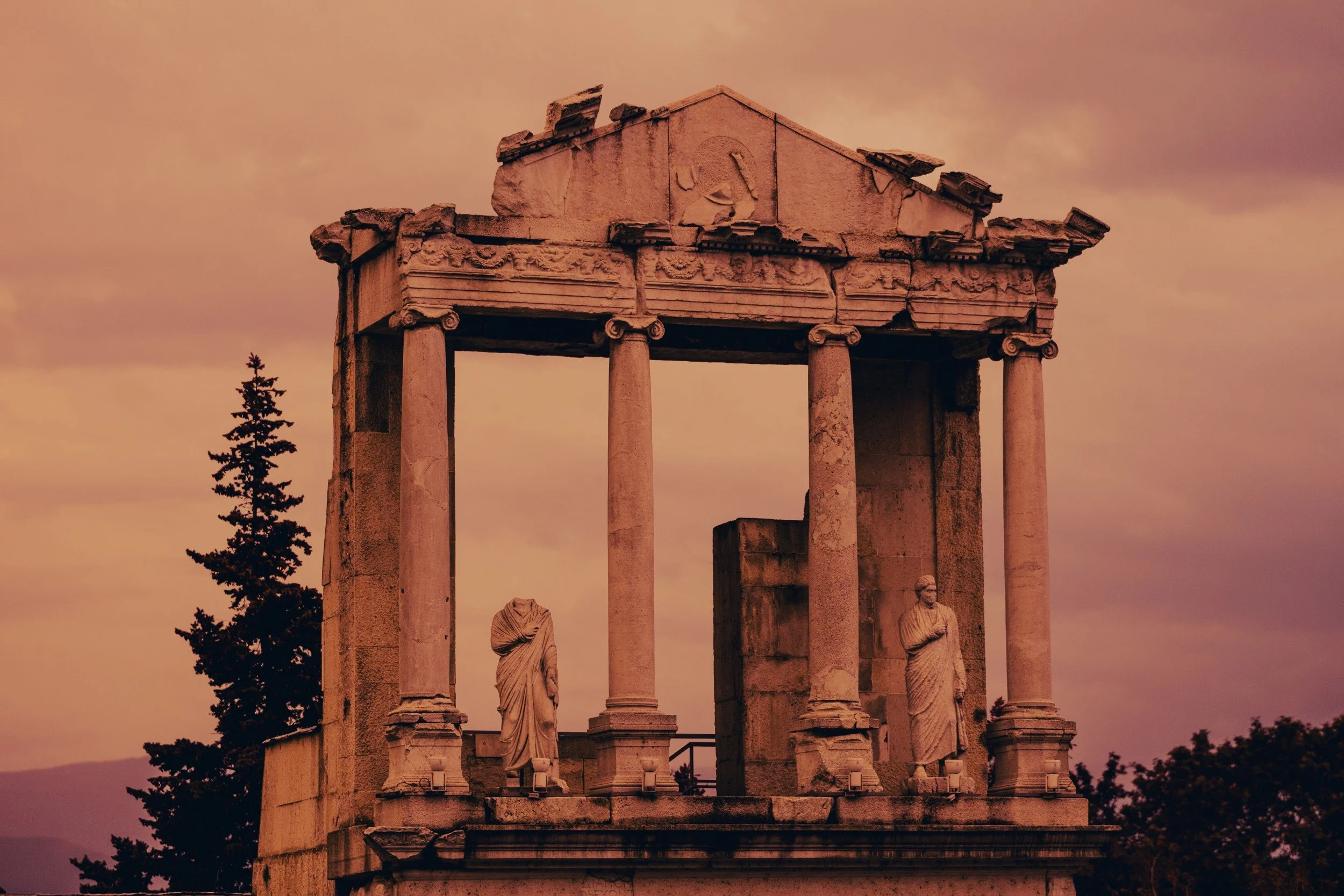 Ancient Theatre of Philippopolis in Plovdiv, Bulgaria - archival fine art print  by Photon Obscura