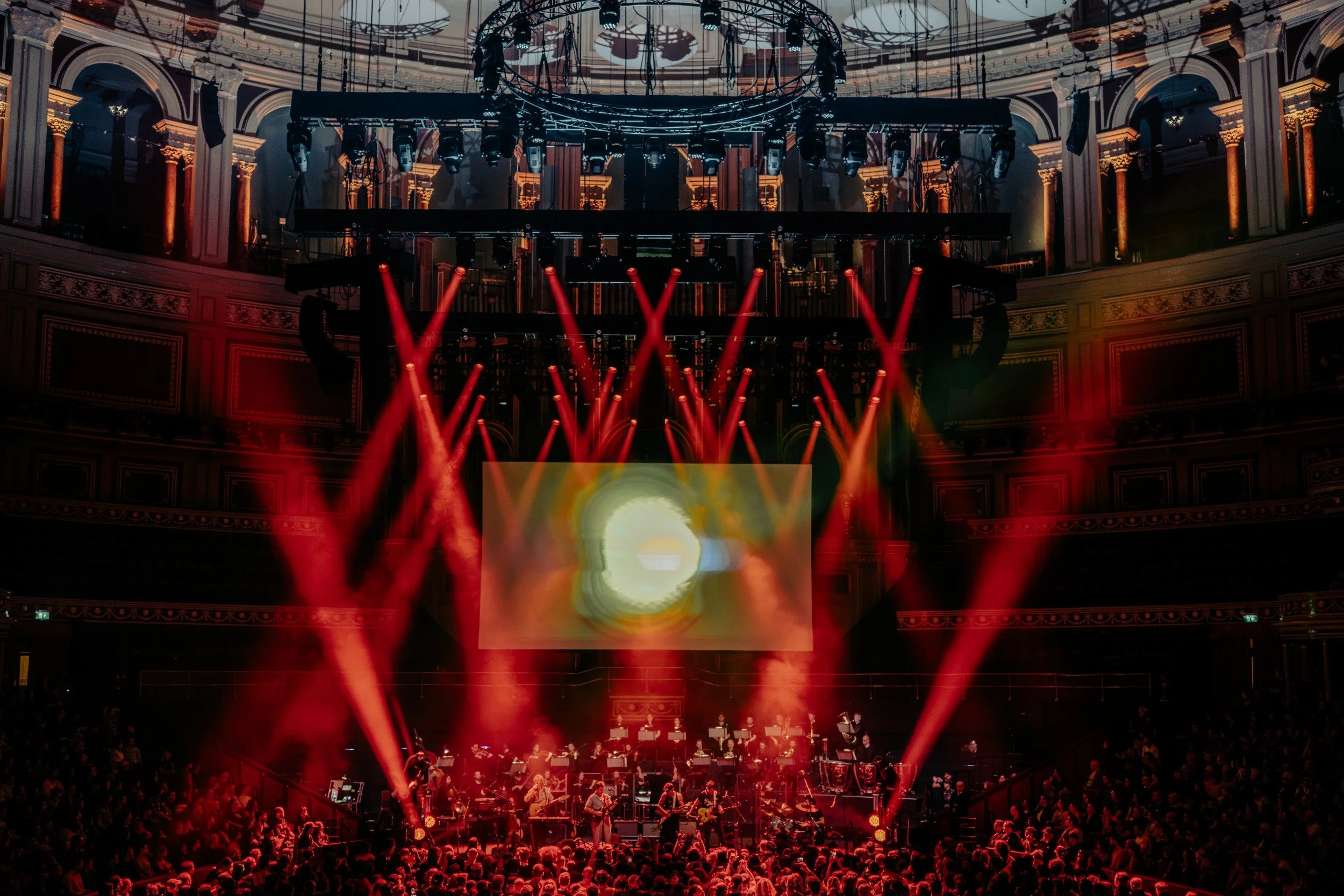 King Gizzard & The Lizard Wizard performing live at The Royal Albert Hall in London, England - archival fine art print by Photon Obscura