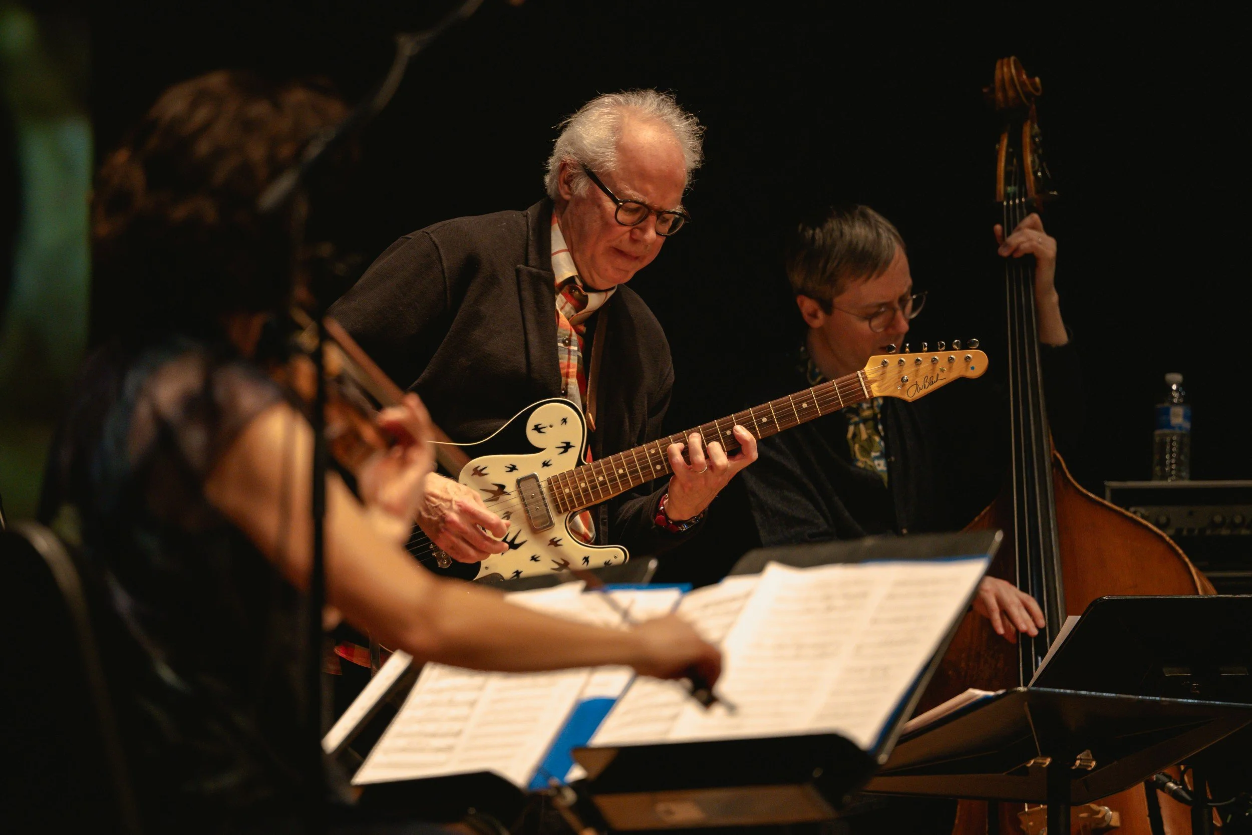 Bill Frisell performing 'In My Dreams' live at the Newman Center for Performing Arts in Denver, CO - archival fine art print  by Photon Obscura