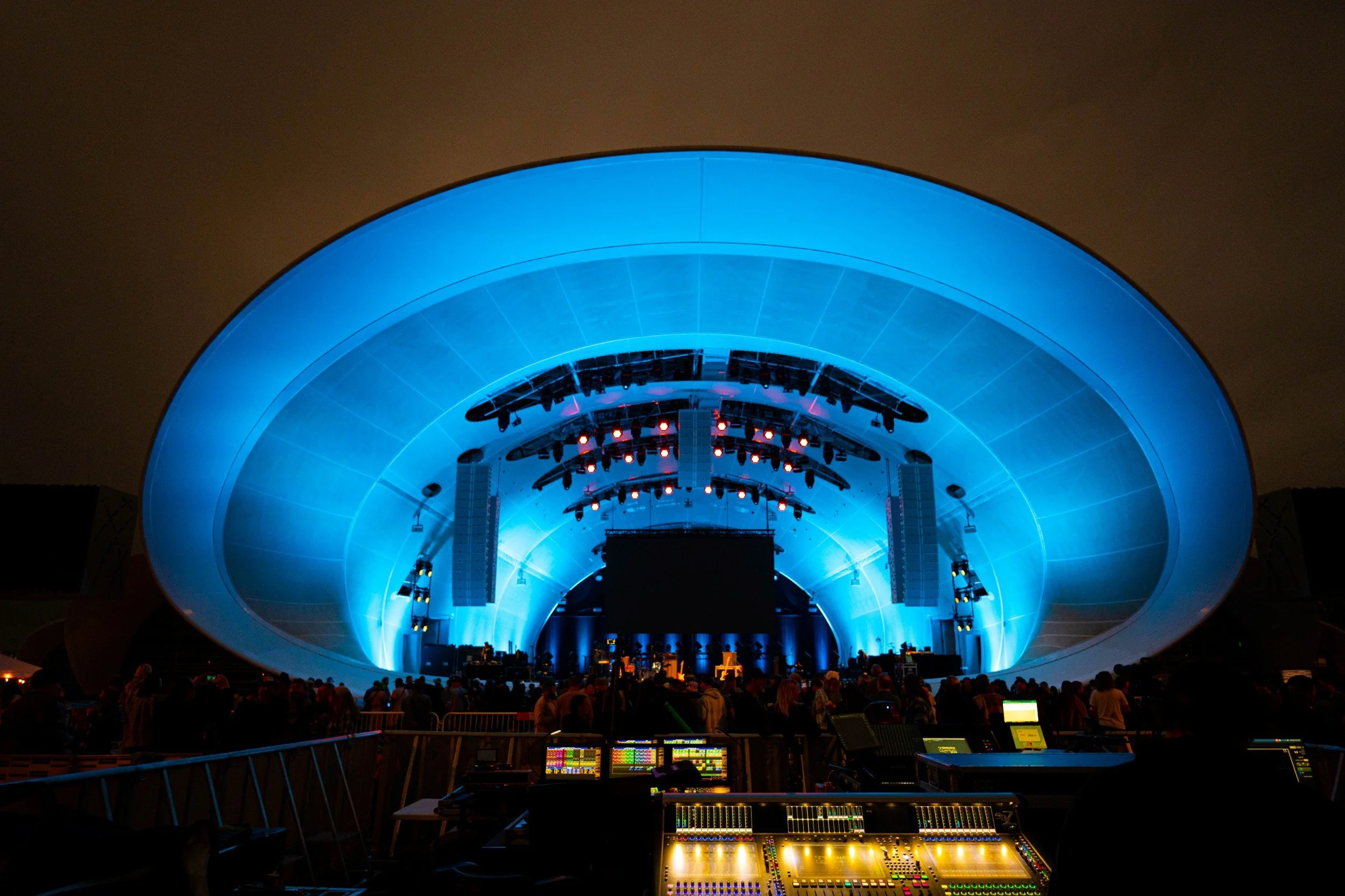 The Rady Shell at Jacobs Park Amphitheater in San Diego, CA - archival fine art print  by Photon Obscura