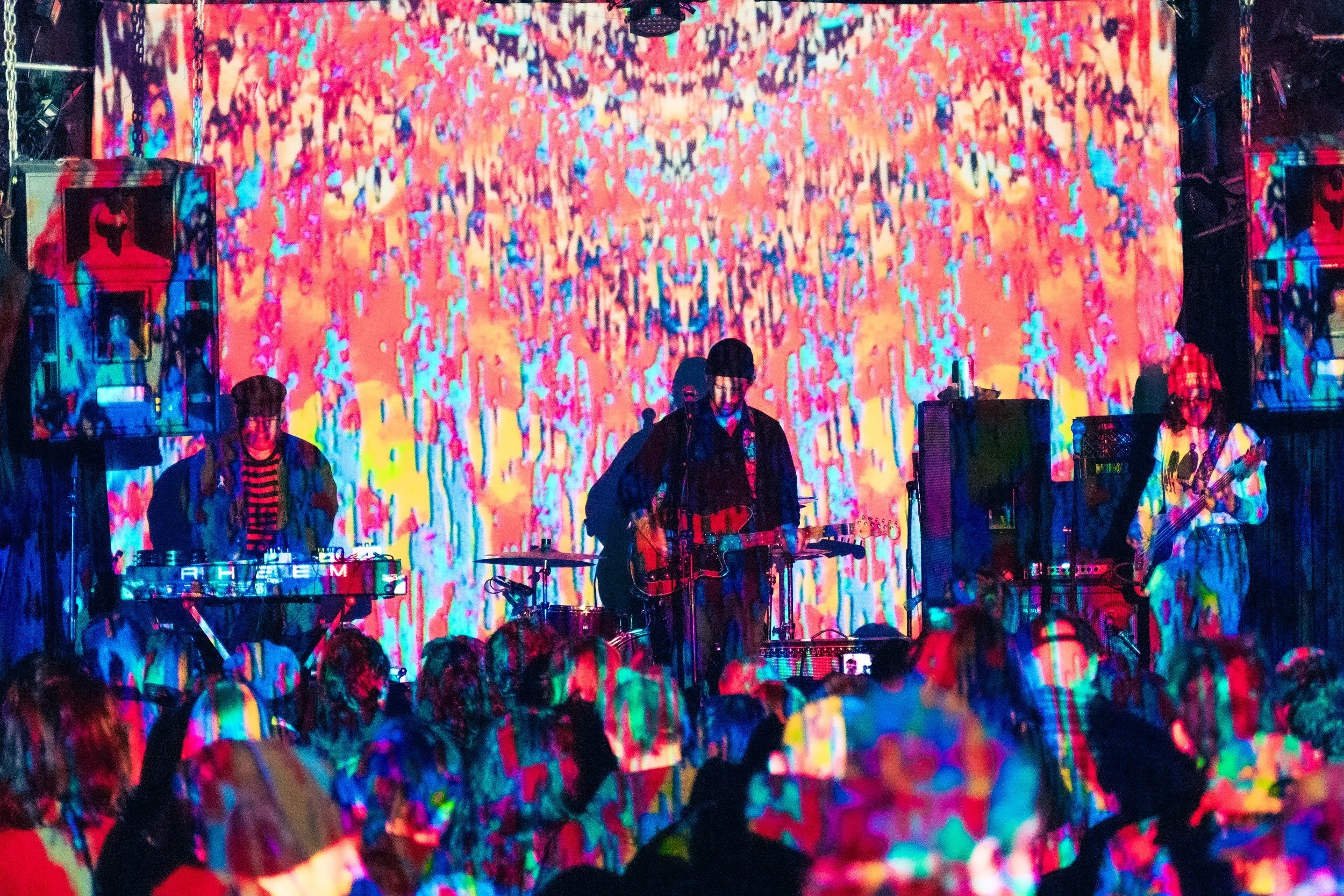 Wave Decay performing live at the Hi-Dive lit by Cosmic Dommy lighting designer - archival fine art print  by Photon Obscura