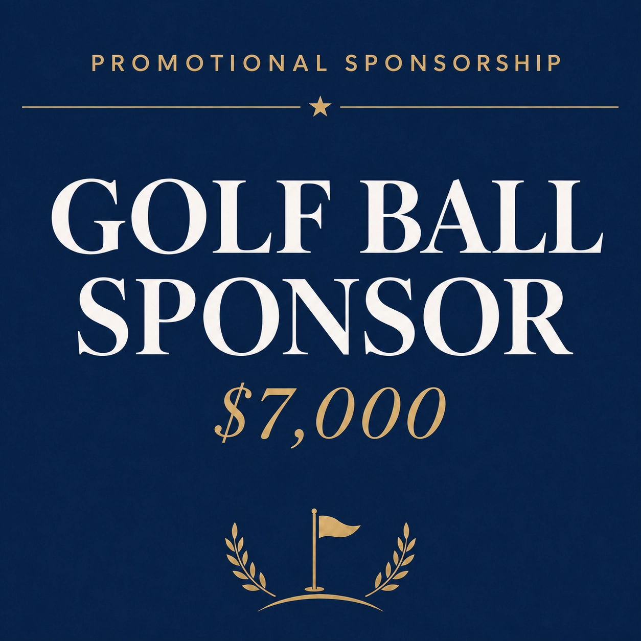 Golf Ball Sponsor