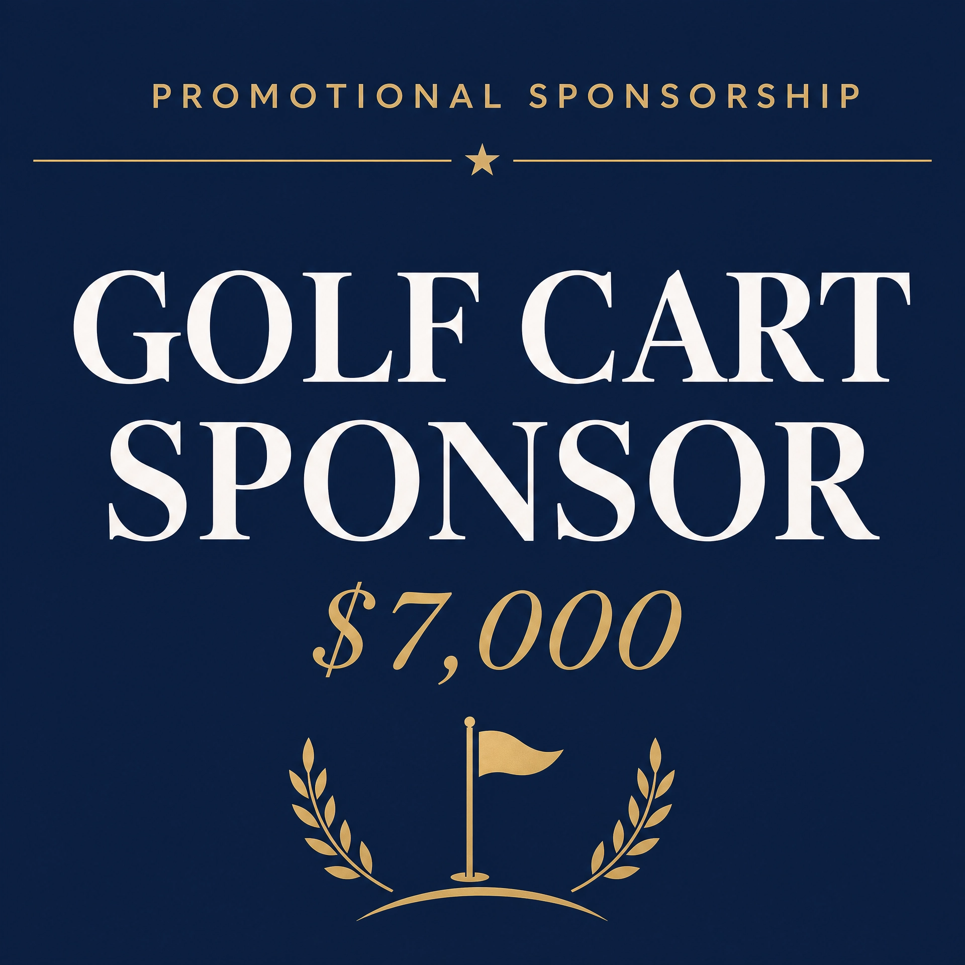 Golf Cart Sponsor